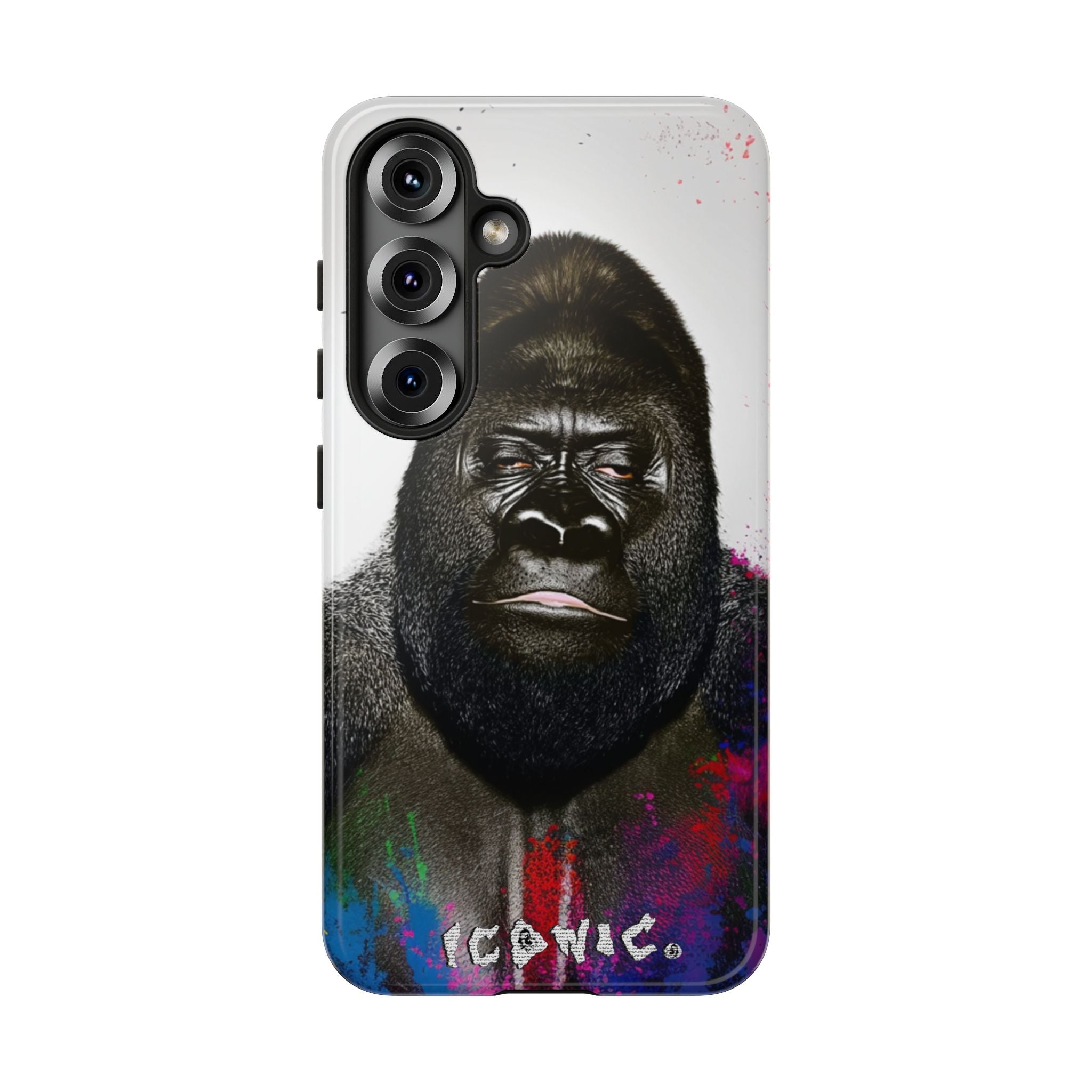 Iconic Animals Silver Back Tough Cases