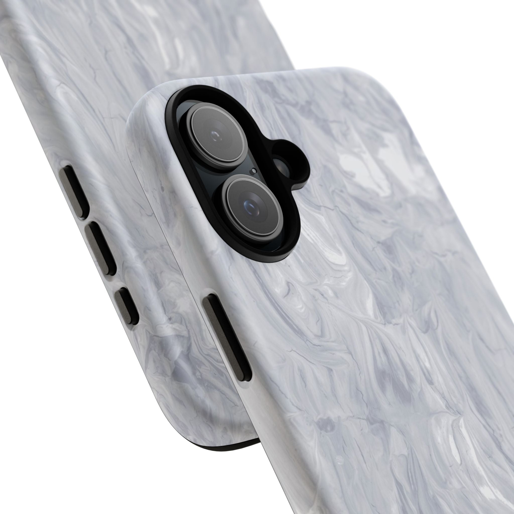 Silver Marble Tough Cases