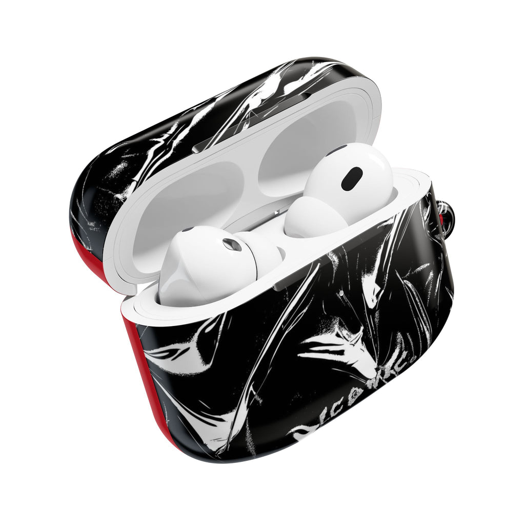 Magnetic Red Flux AirPod Cases