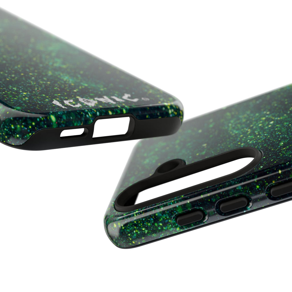 Green Nebula Tough Cases