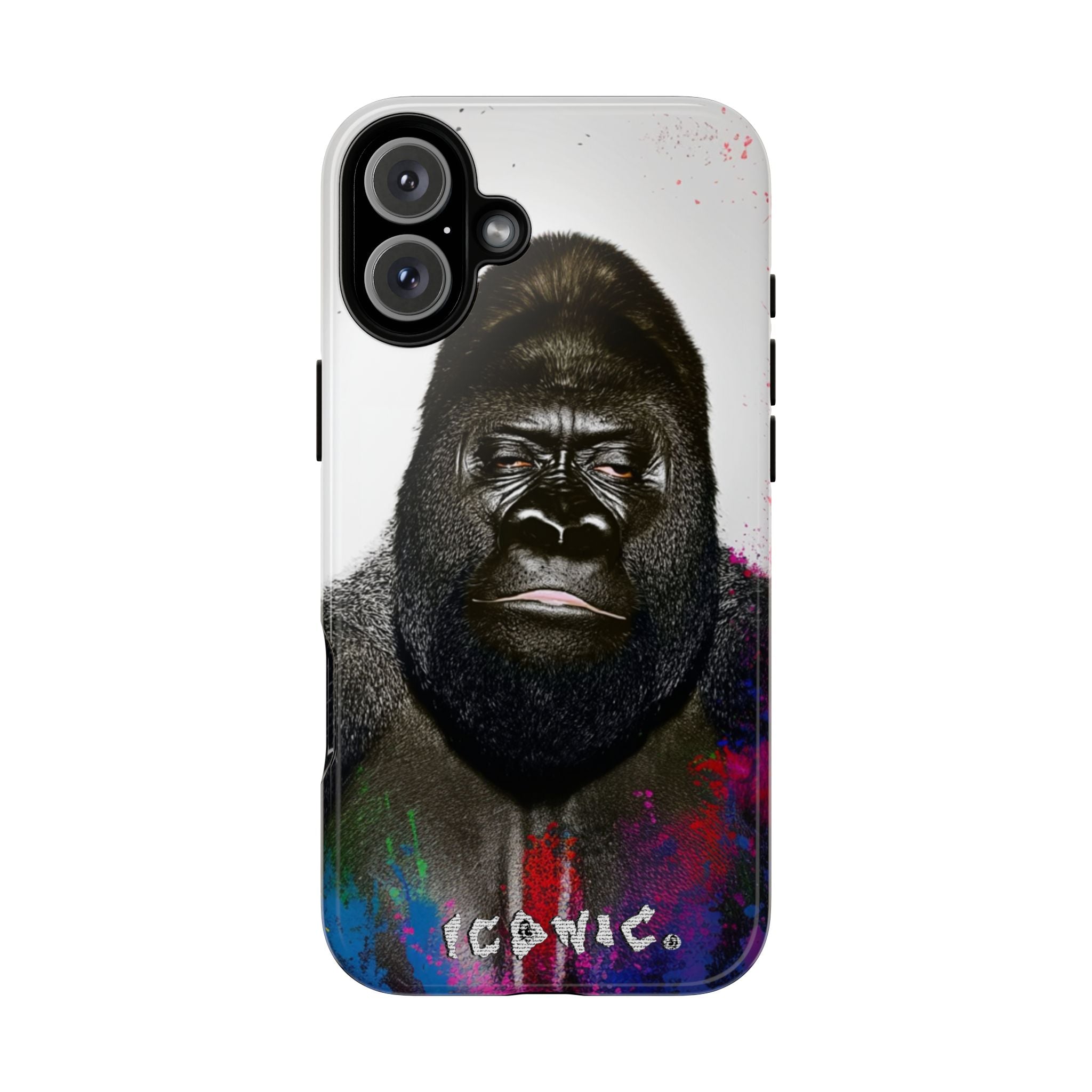 Iconic Animals Silver Back Tough Cases