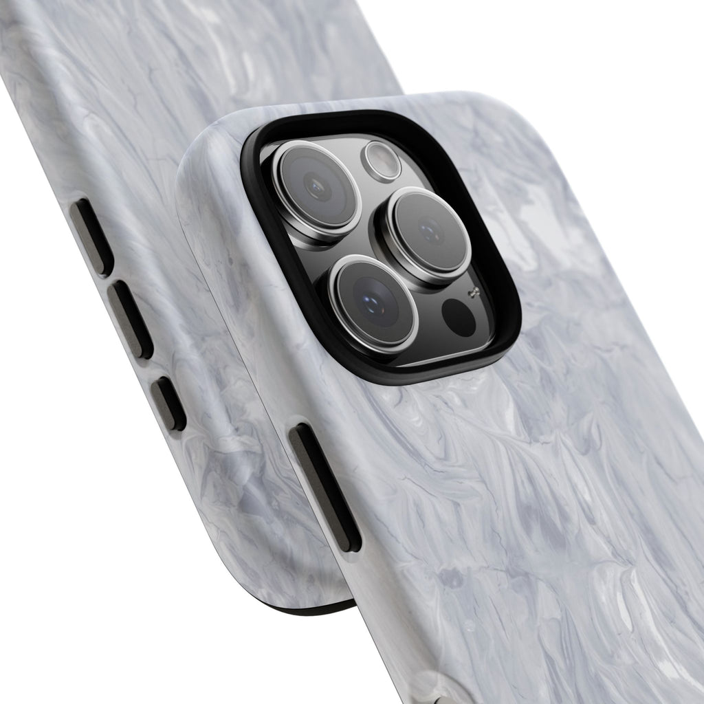 Silver Marble Tough Cases