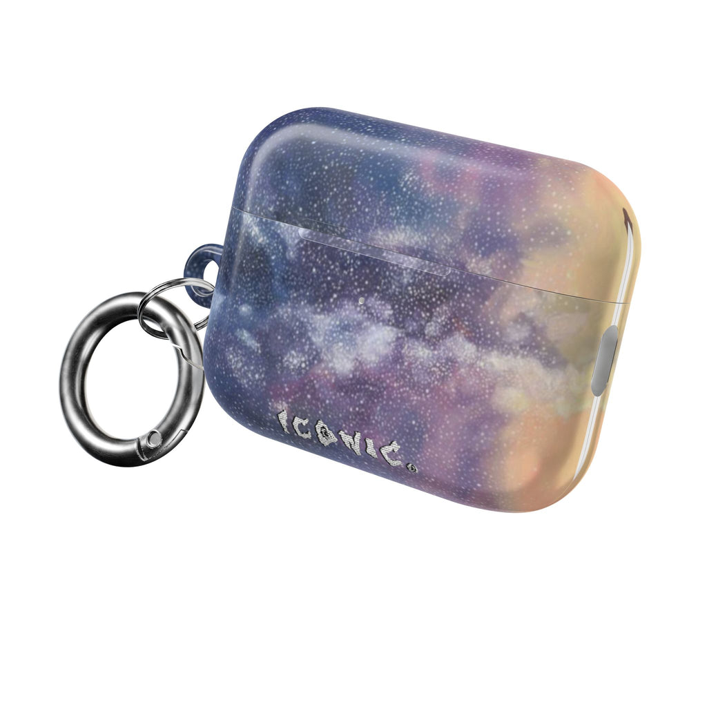 Purple Galaxy AirPod Cases