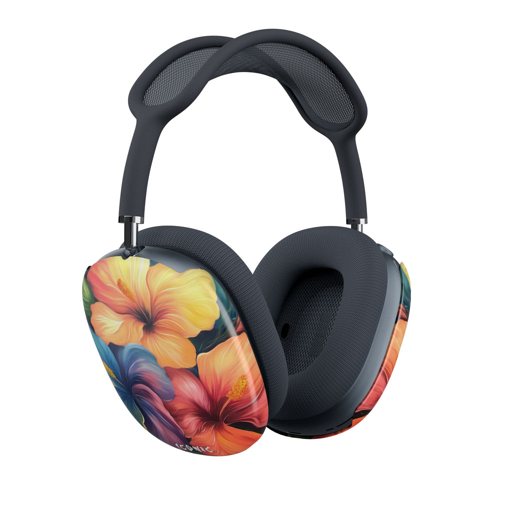 Hibiscus Art AirPods Max Shell Case