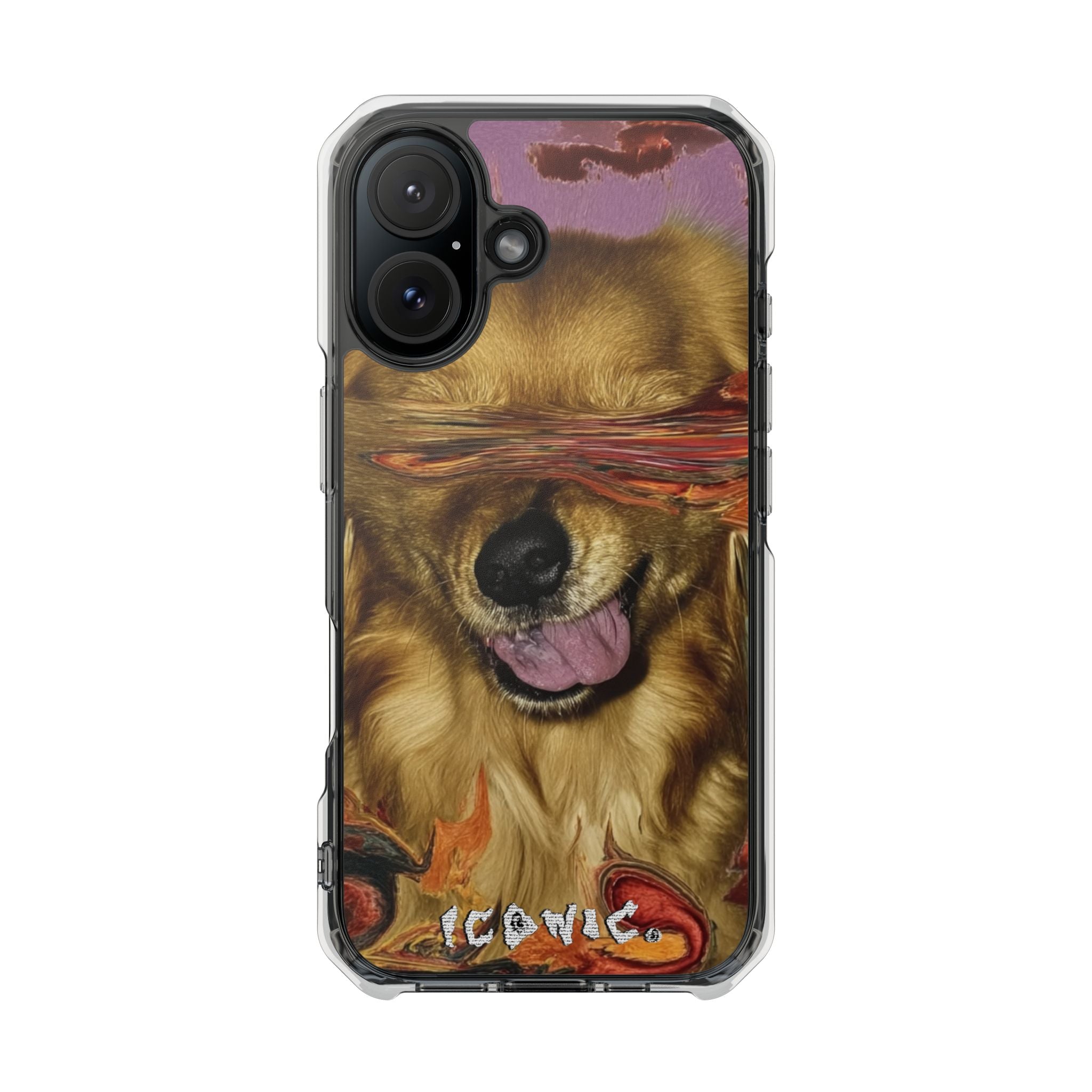 Iconic Animals Golden Retriever Magsafe Impact Cases