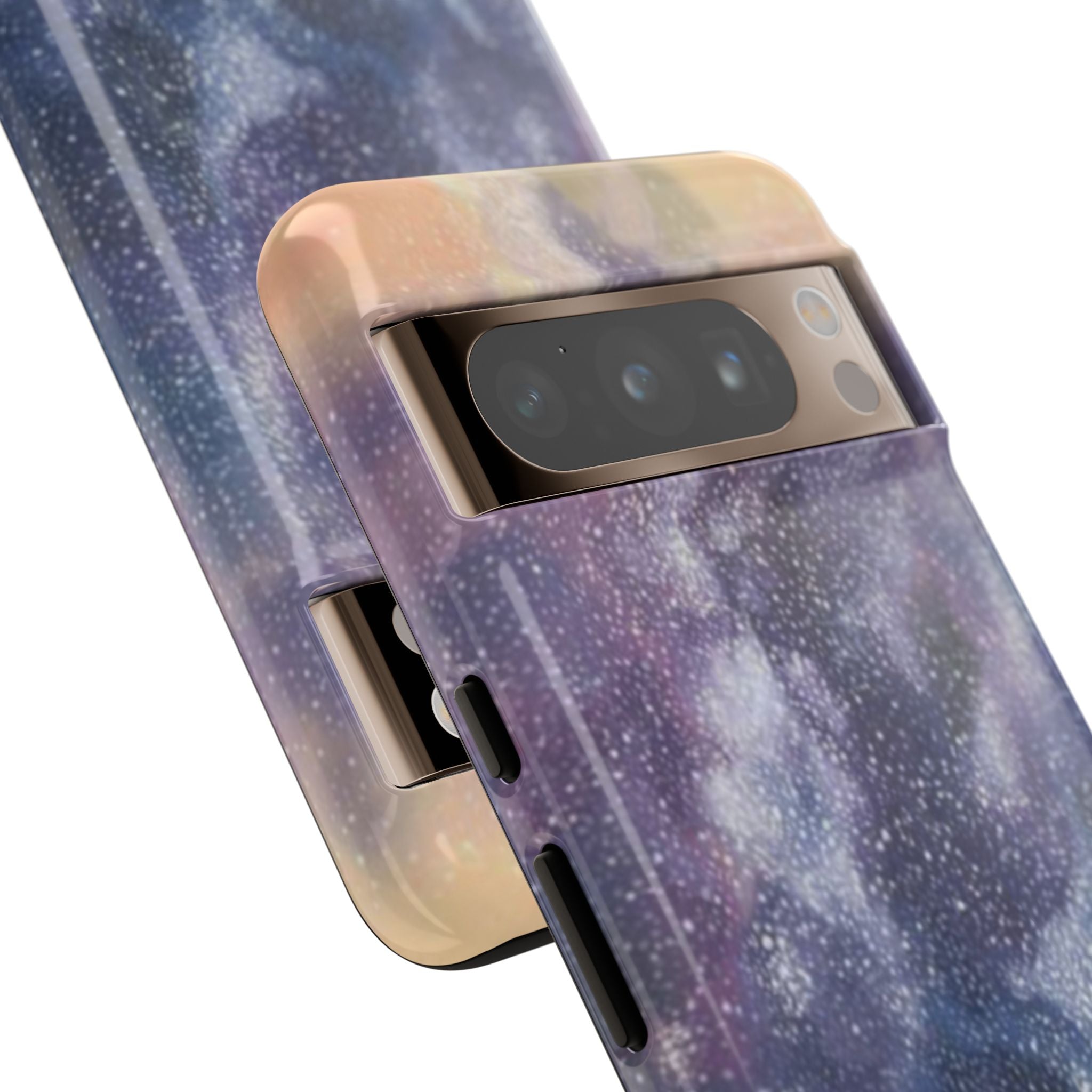 Purple Galaxy Tough Cases
