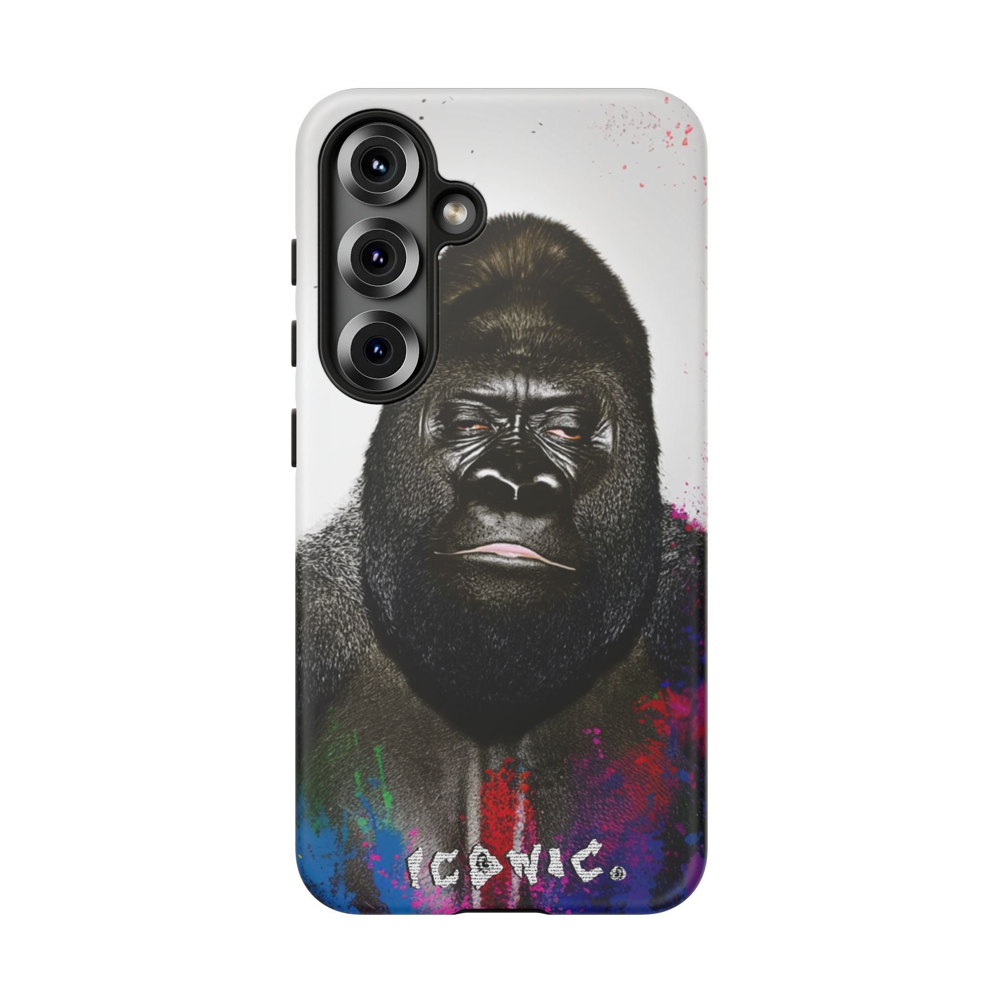Iconic Animals Silver Back Tough Cases