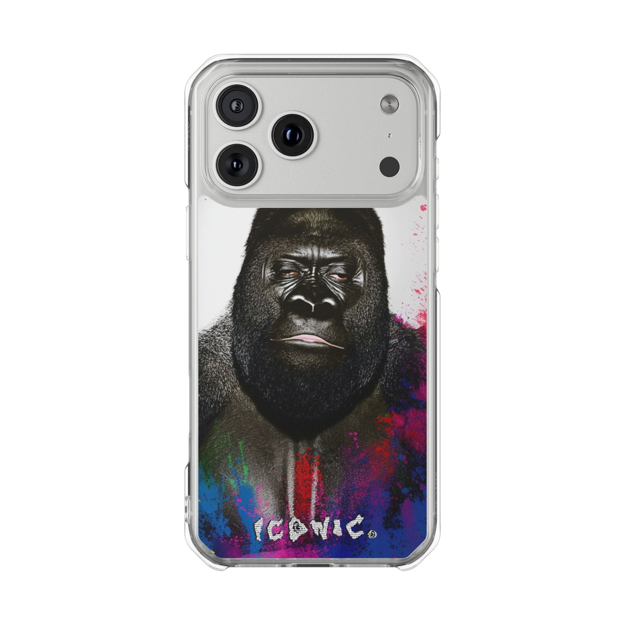 Iconic Animals Silver Back Magsafe Impact Cases