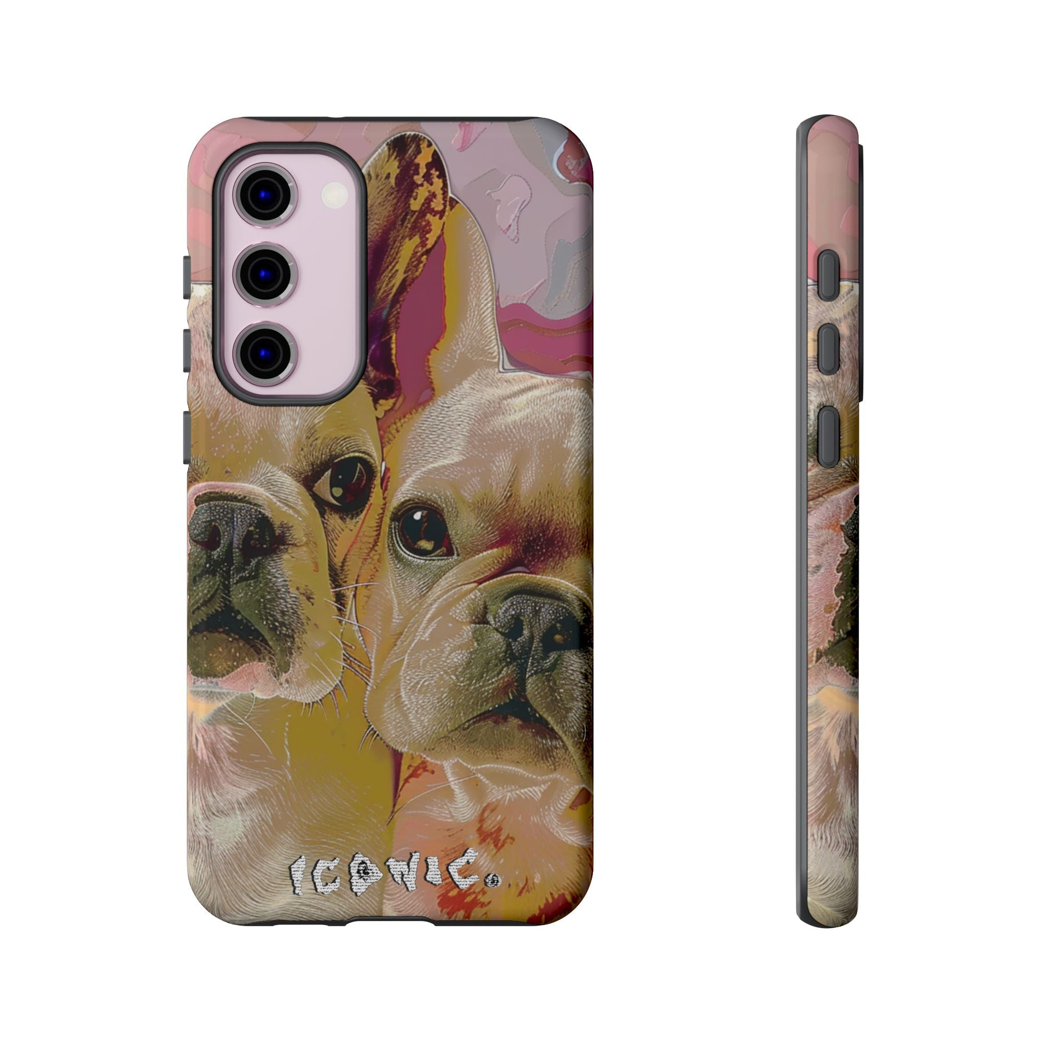 Pink Frenchie Tough Cases