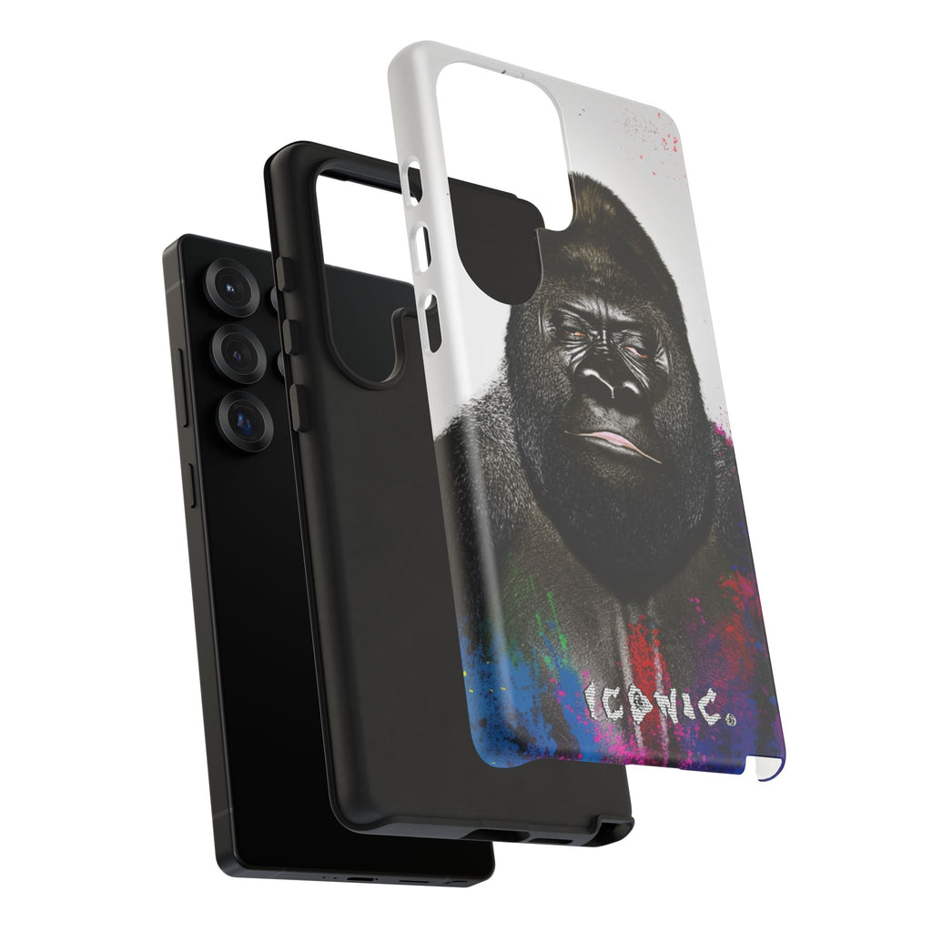 Iconic Animals Silver Back Tough Cases