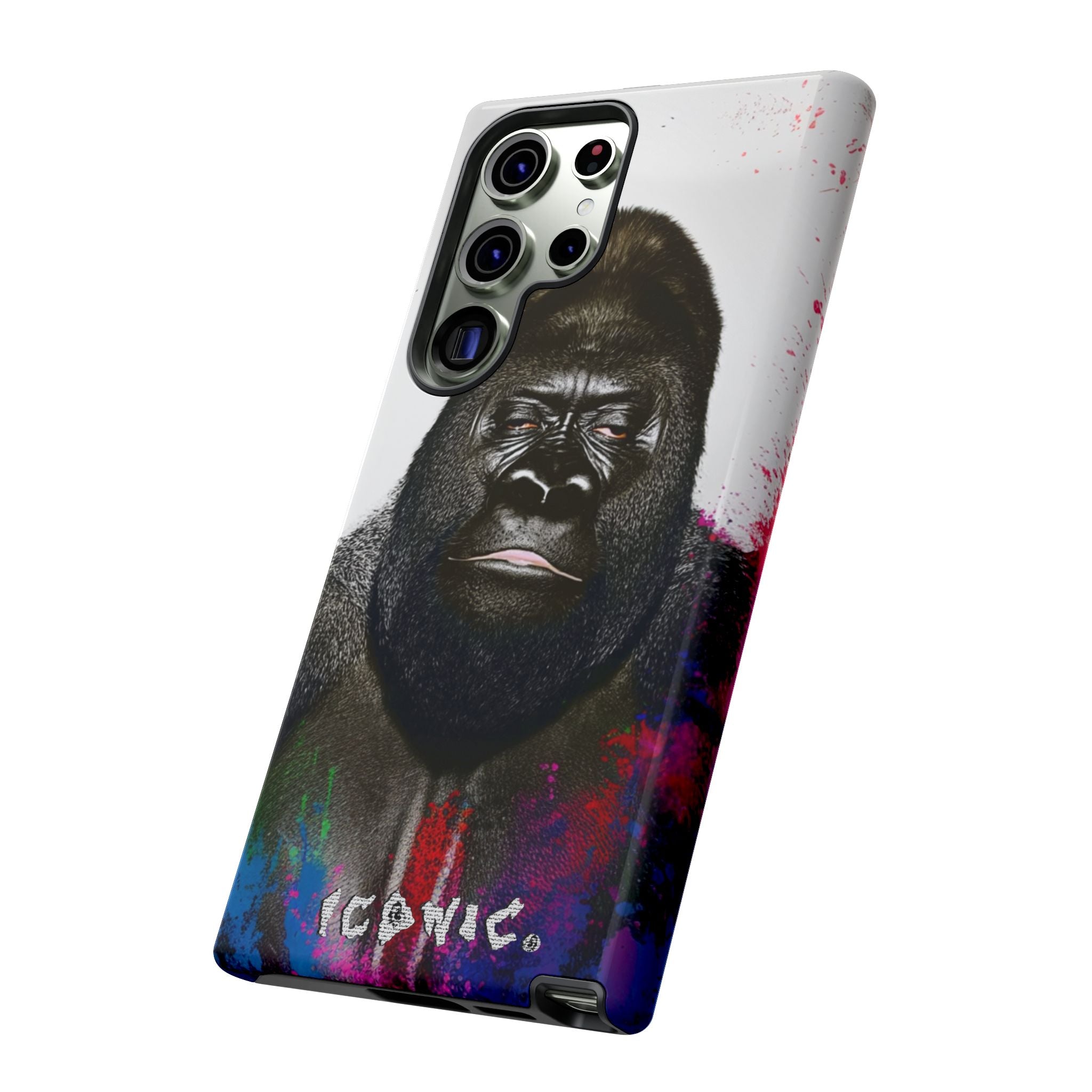 Iconic Animals Silver Back Tough Cases