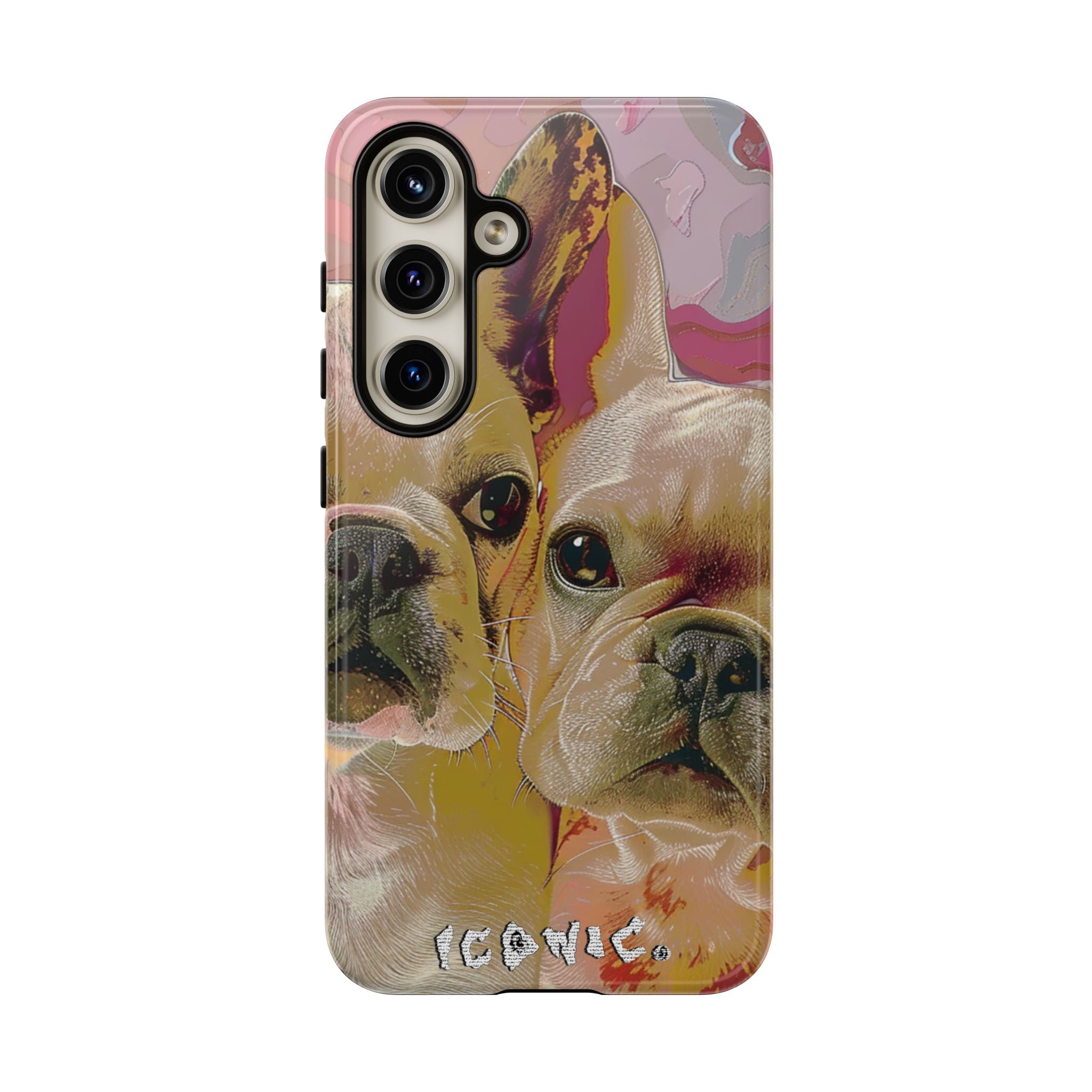Pink Frenchie Tough Cases