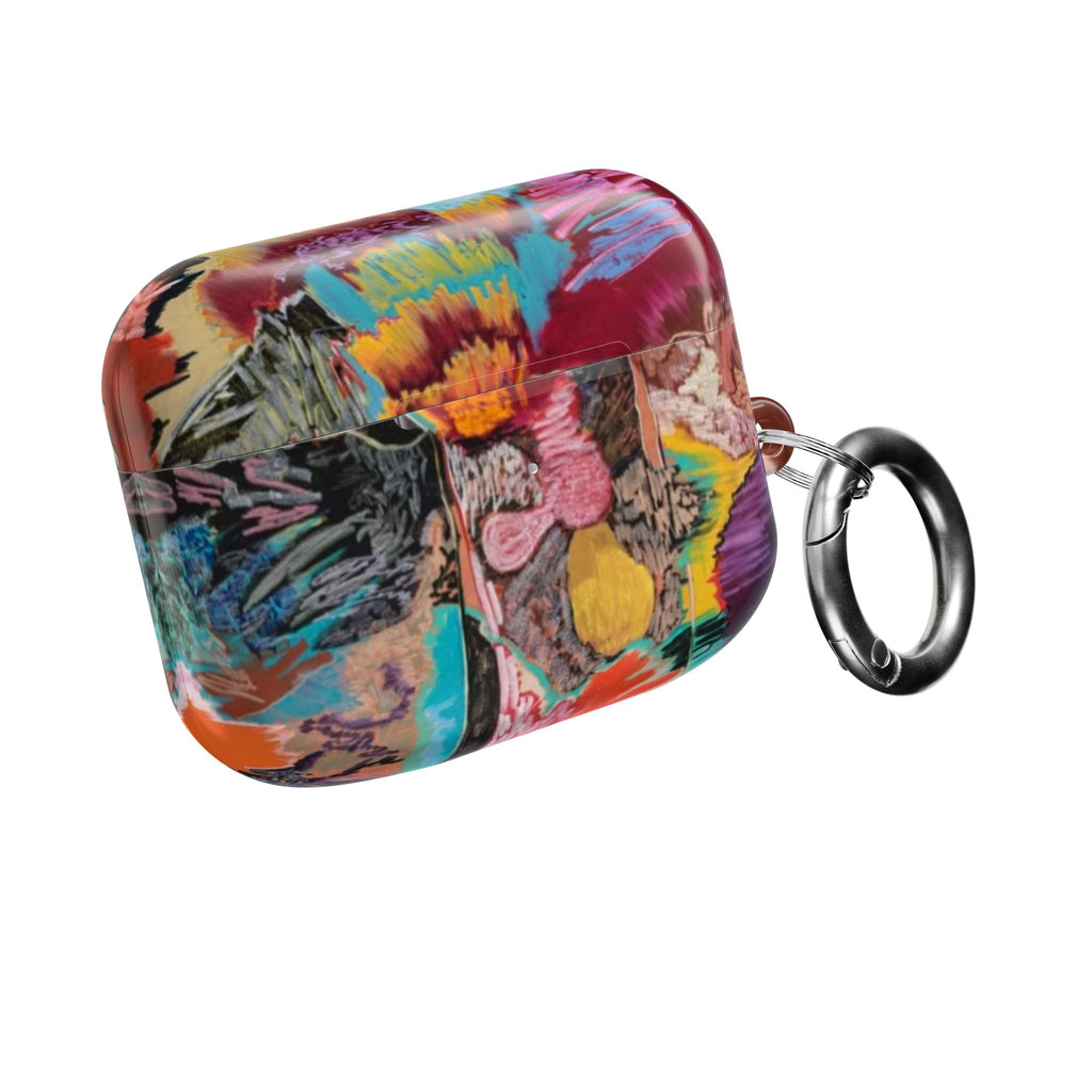 Peacock Vomit AirPod Cases