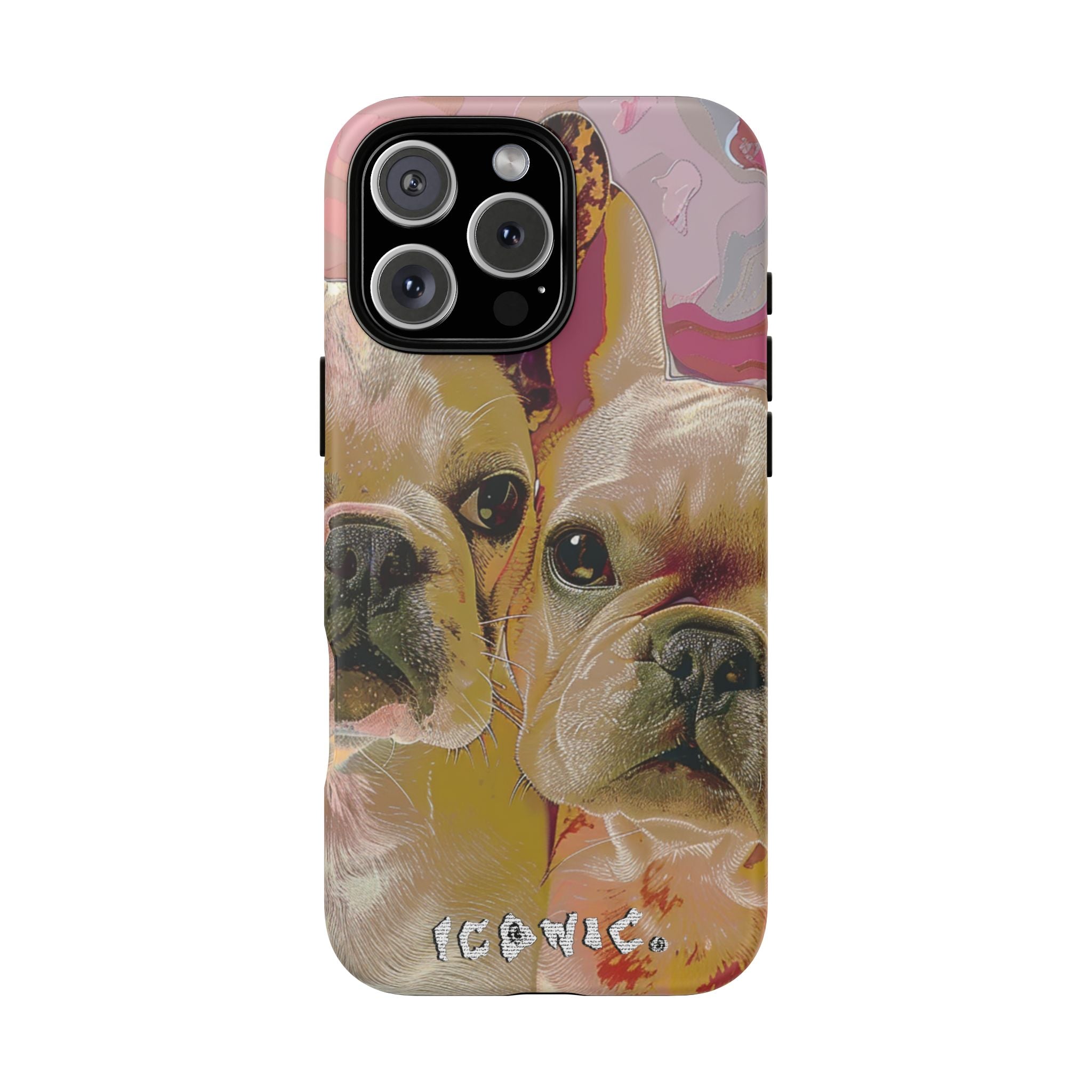 Pink Frenchie Tough Cases