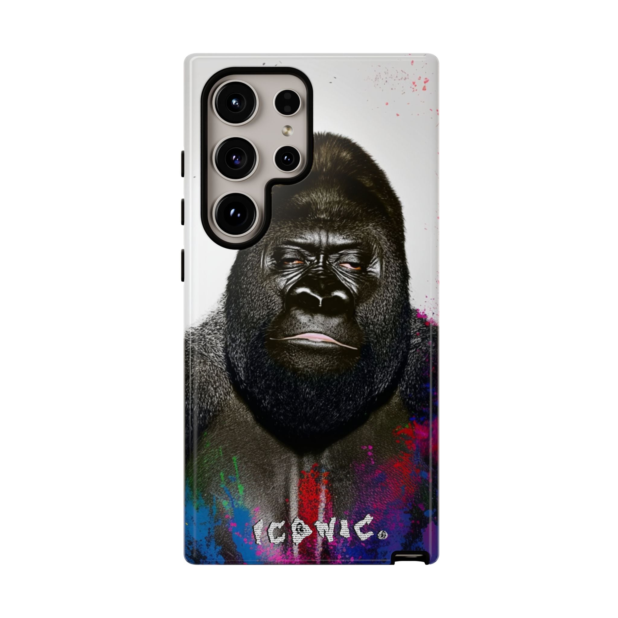 Iconic Animals Silver Back Tough Cases