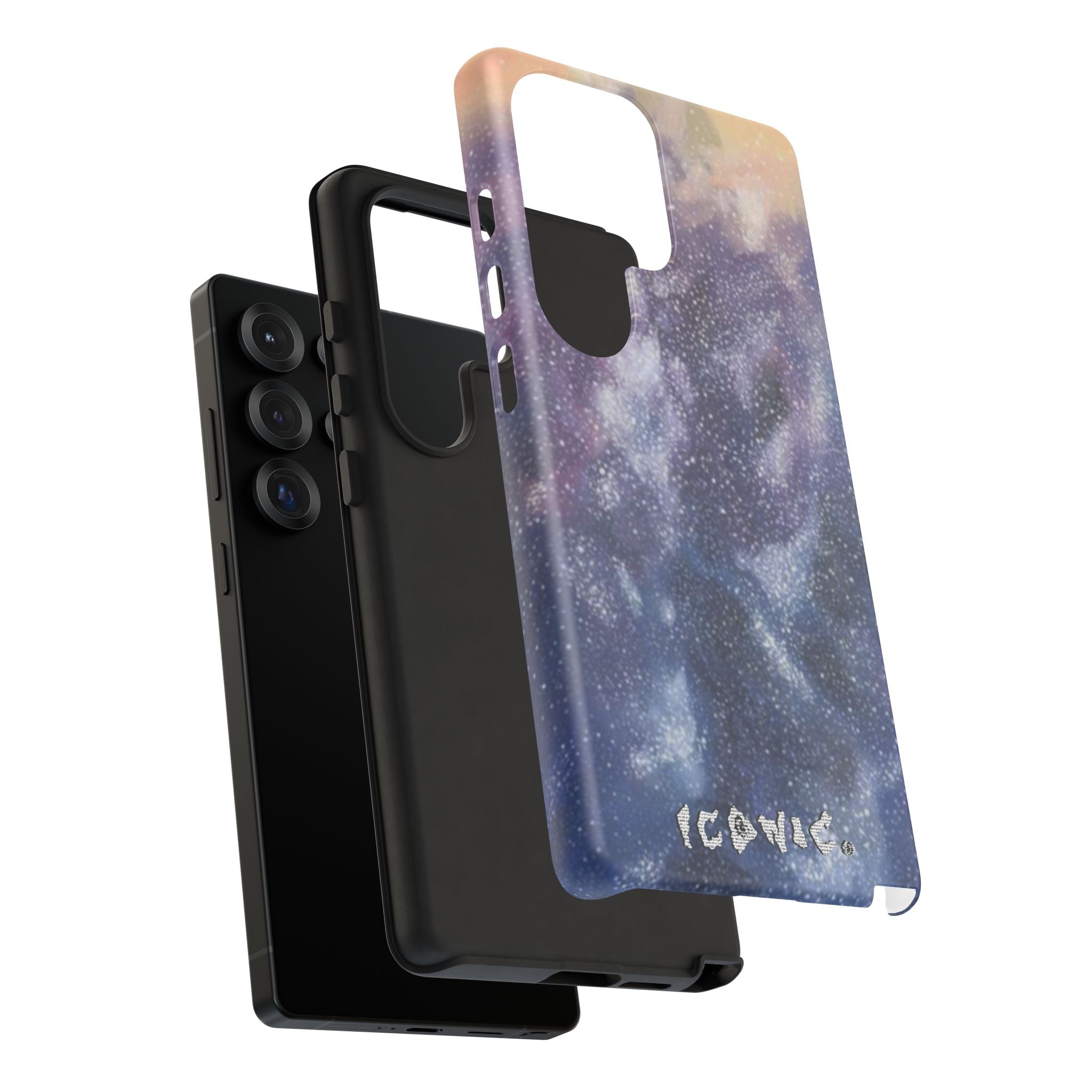 Purple Galaxy Tough Cases