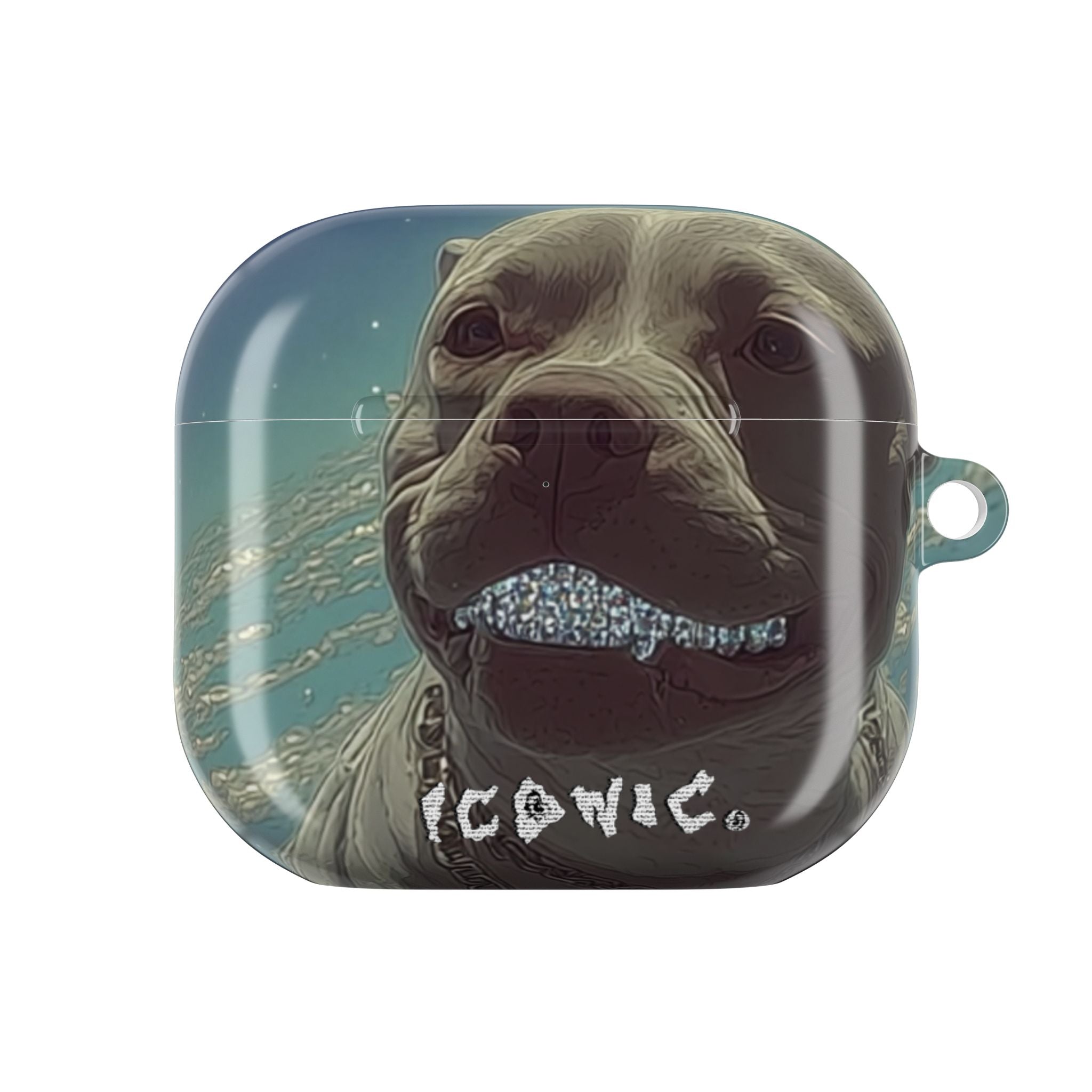 Iconic Animals Pitbull AirPods Case