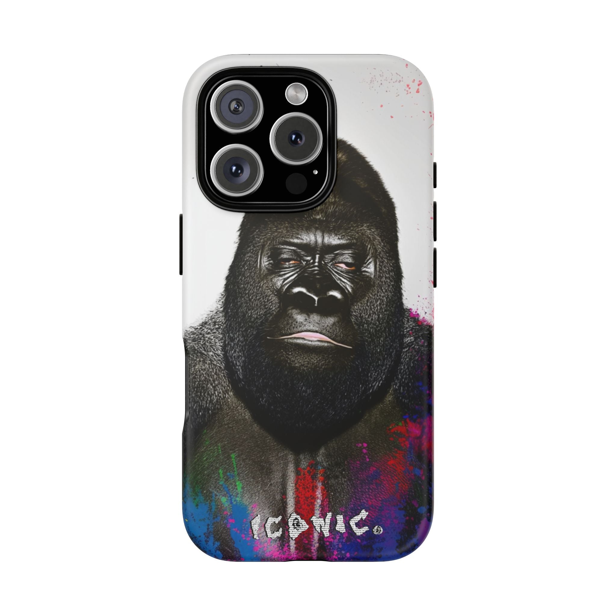 Iconic Animals Silver Back Tough Cases