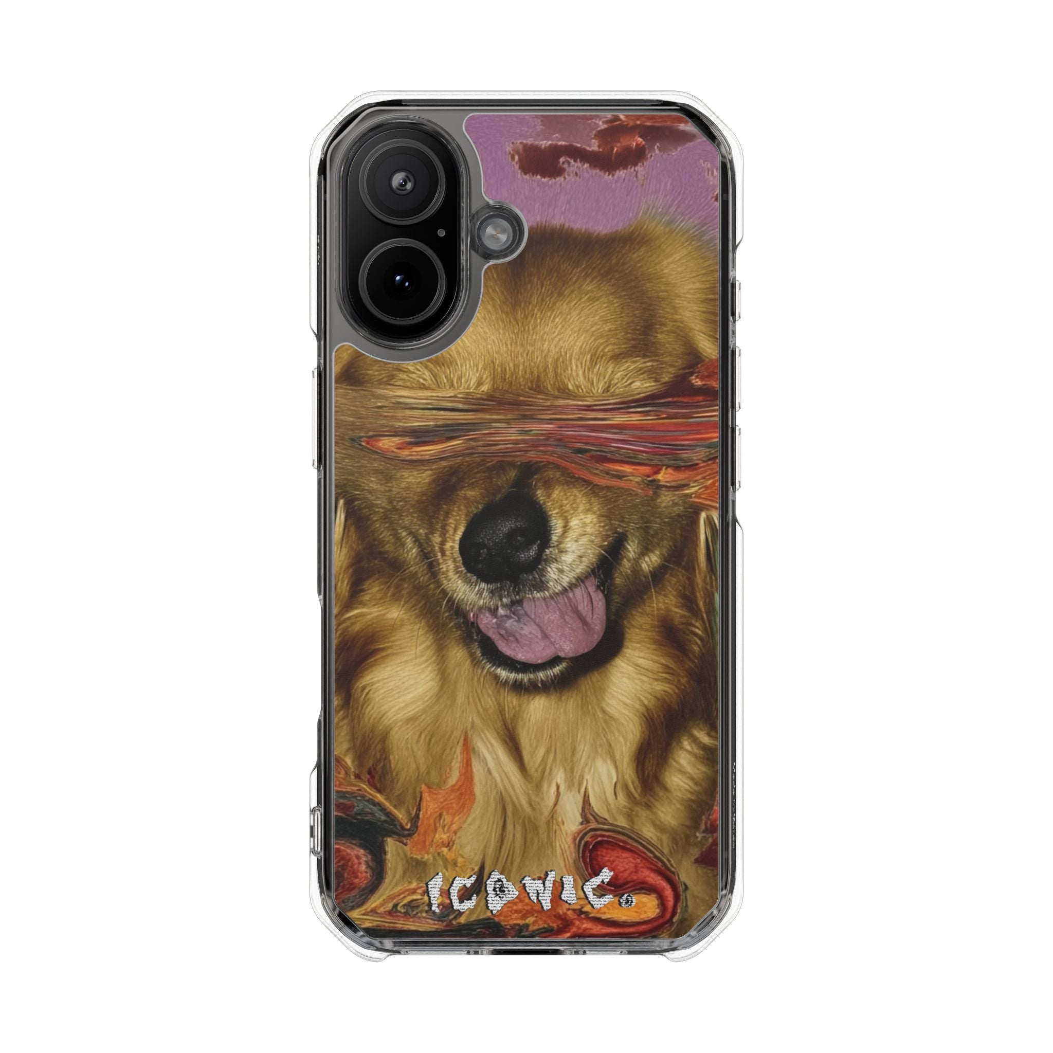 Iconic Animals Golden Retriever Magsafe Impact Cases
