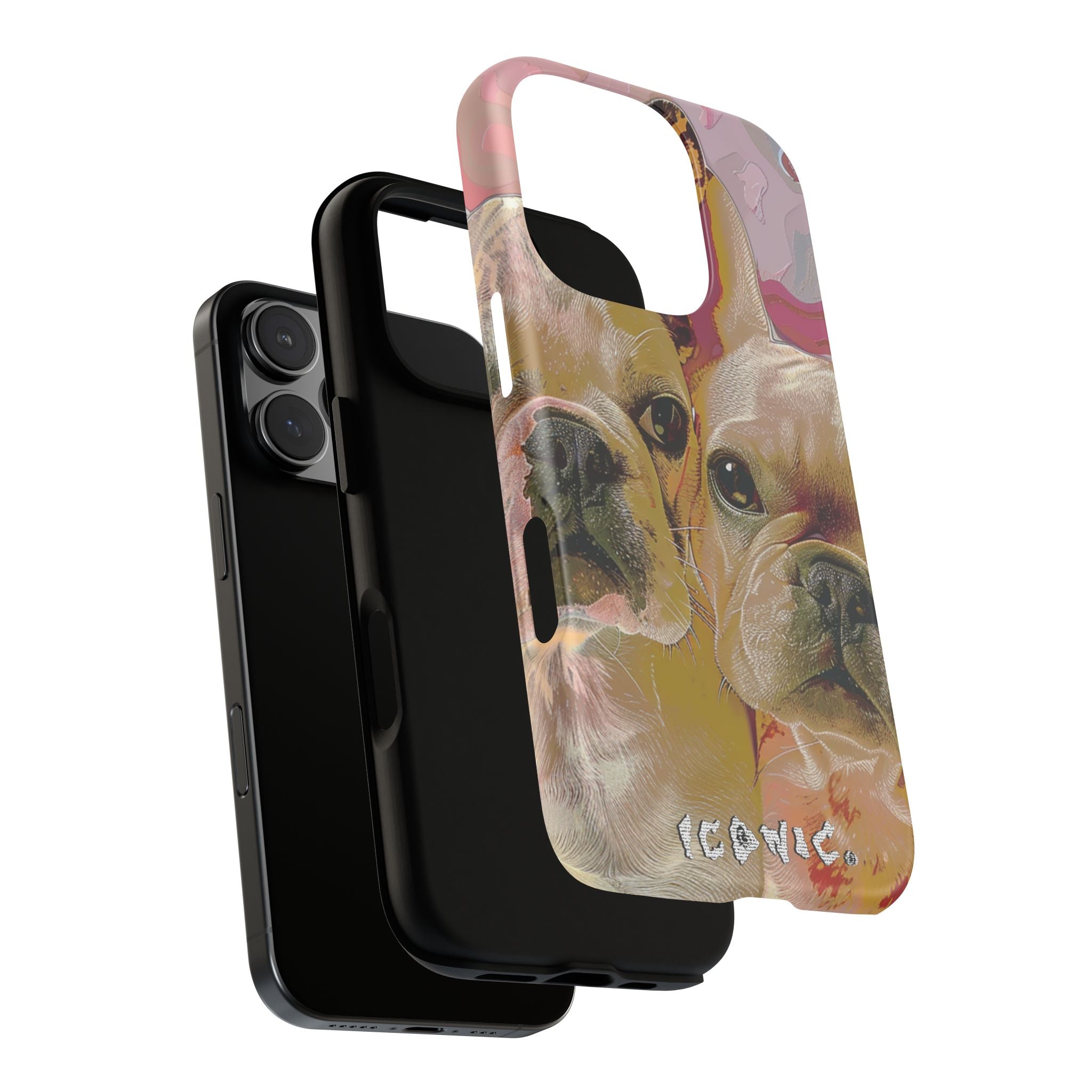Pink Frenchie Tough Cases