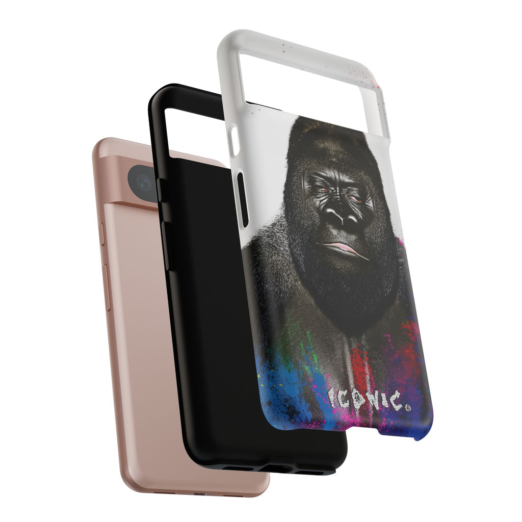 Iconic Animals Silver Back Tough Cases