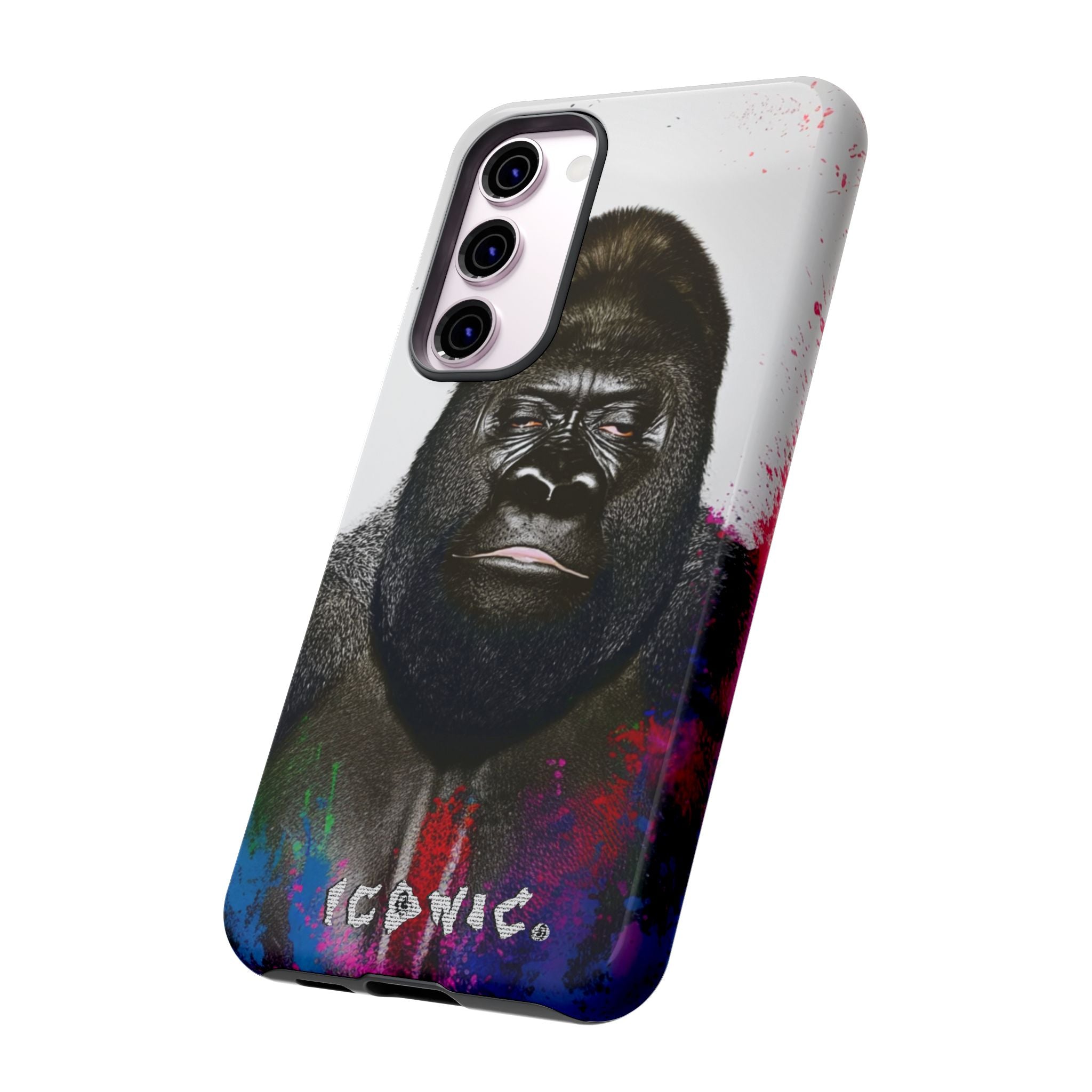 Iconic Animals Silver Back Tough Cases