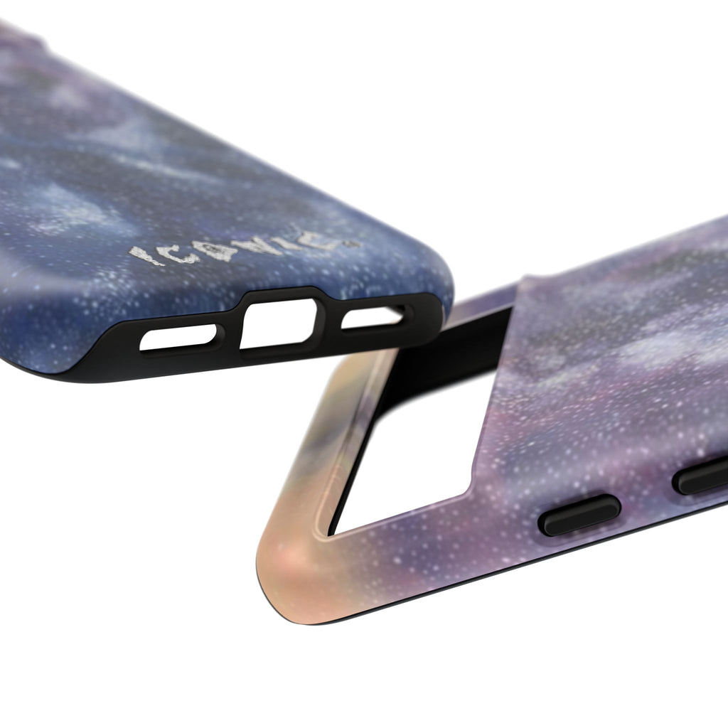 Purple Galaxy Tough Cases