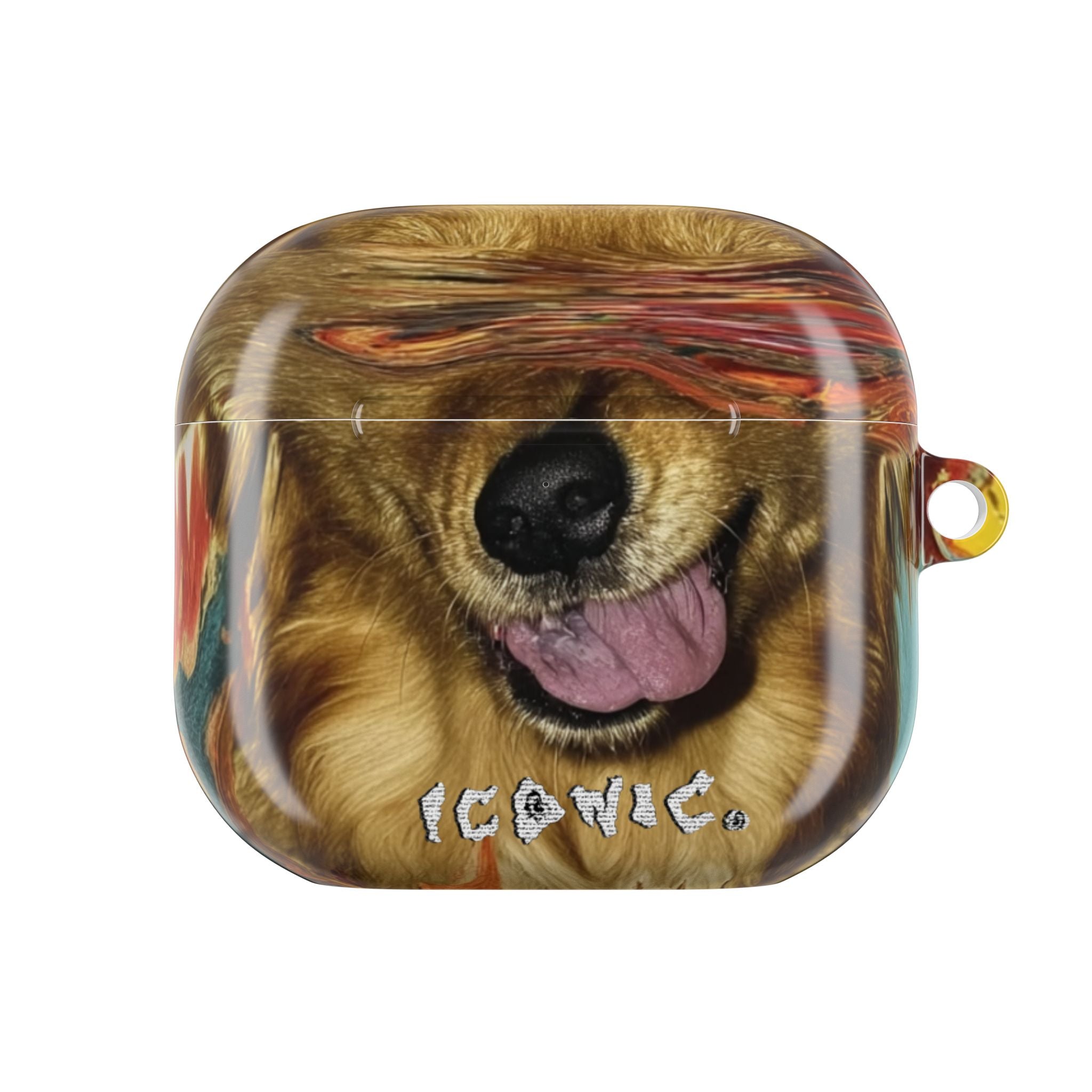 Iconic Animals Golden Retriever AirPods Case