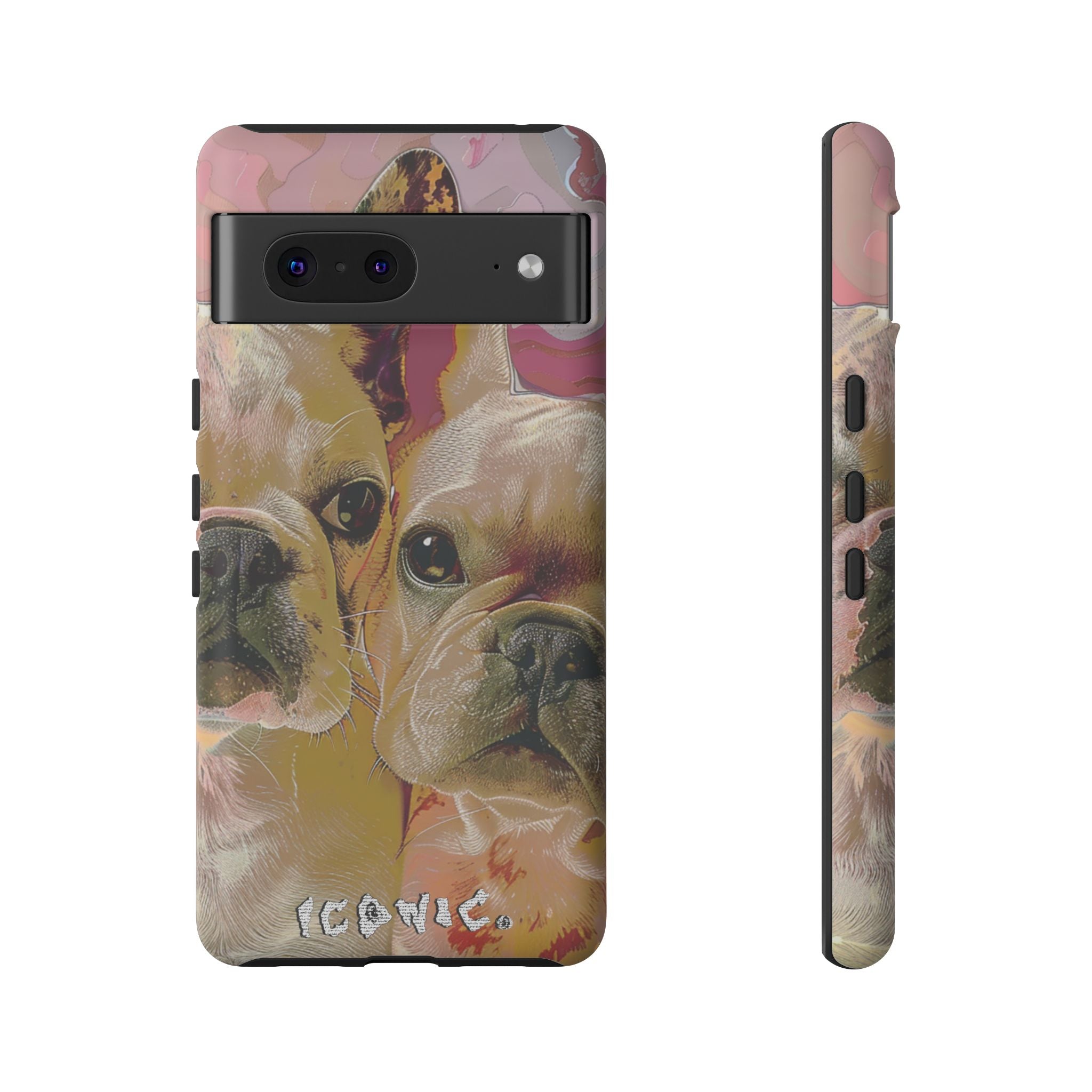 Pink Frenchie Tough Cases
