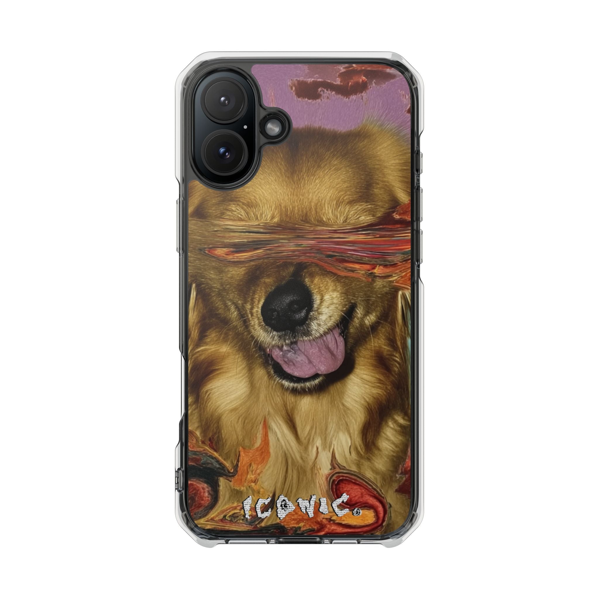 Iconic Animals Golden Retriever Magsafe Impact Cases