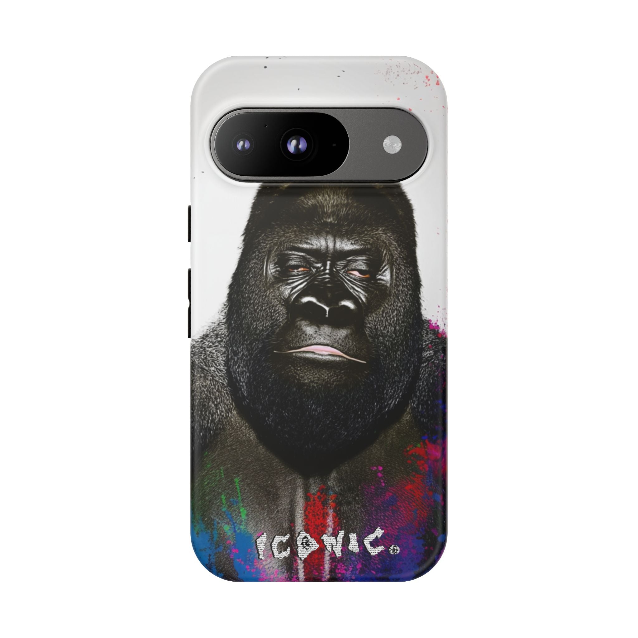 Iconic Animals Silver Back Tough Cases