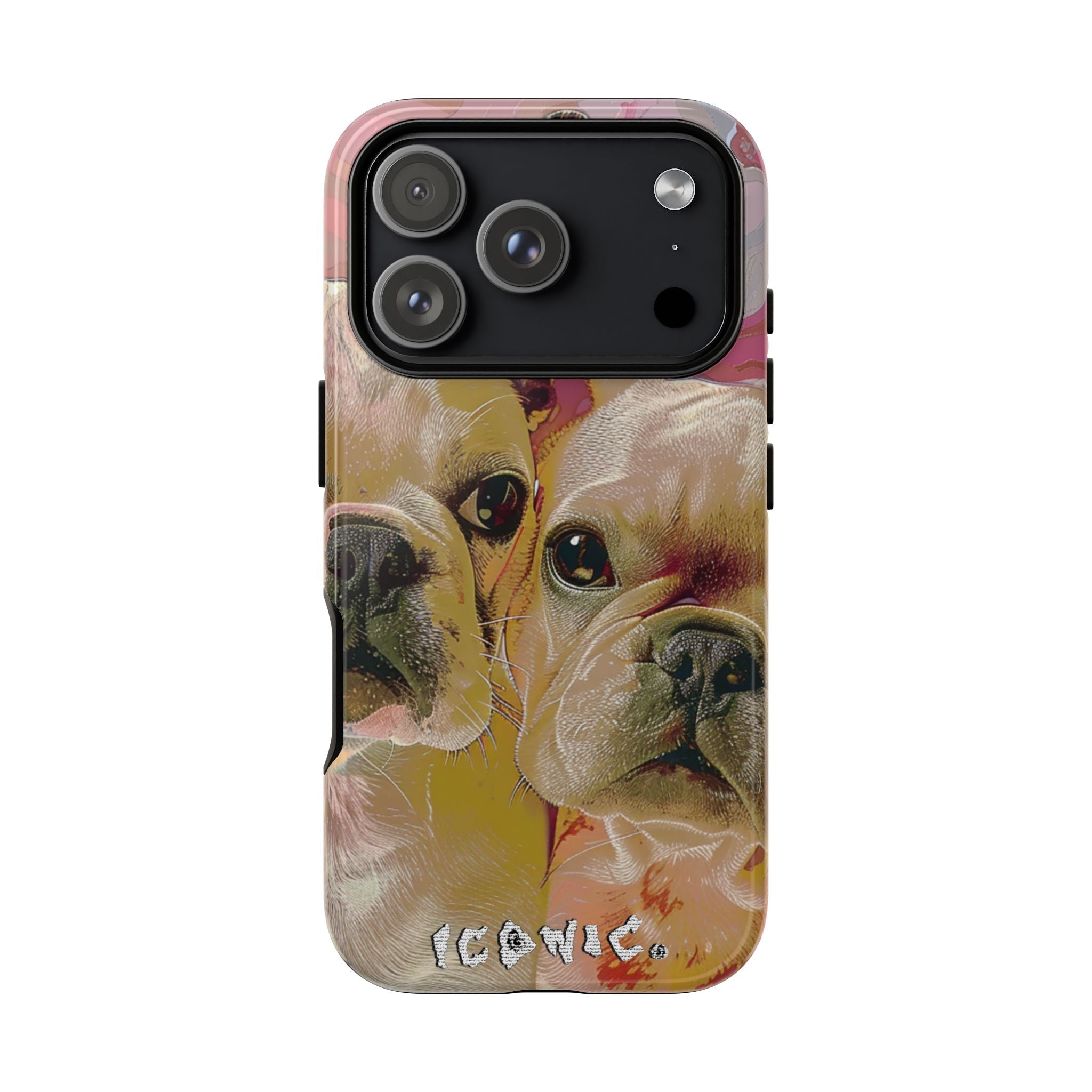 Pink Frenchie Tough Cases