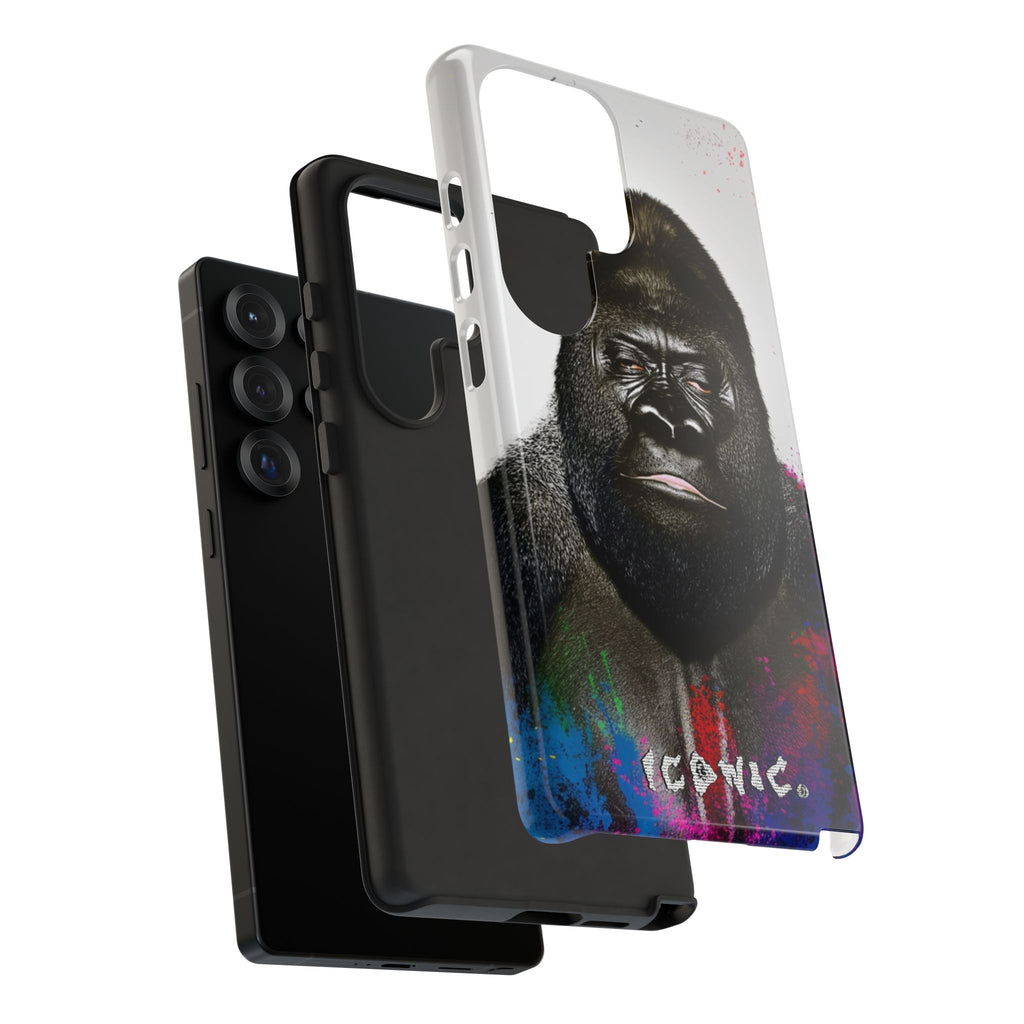 Iconic Animals Silver Back Tough Cases