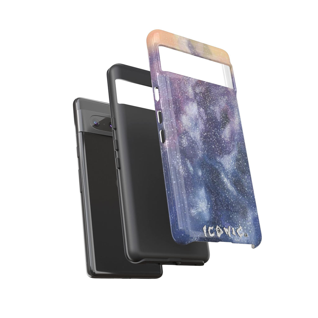 Purple Galaxy Tough Cases