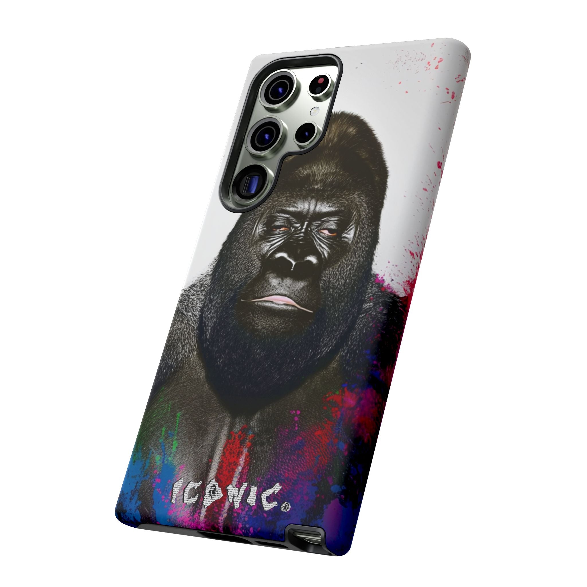 Iconic Animals Silver Back Tough Cases