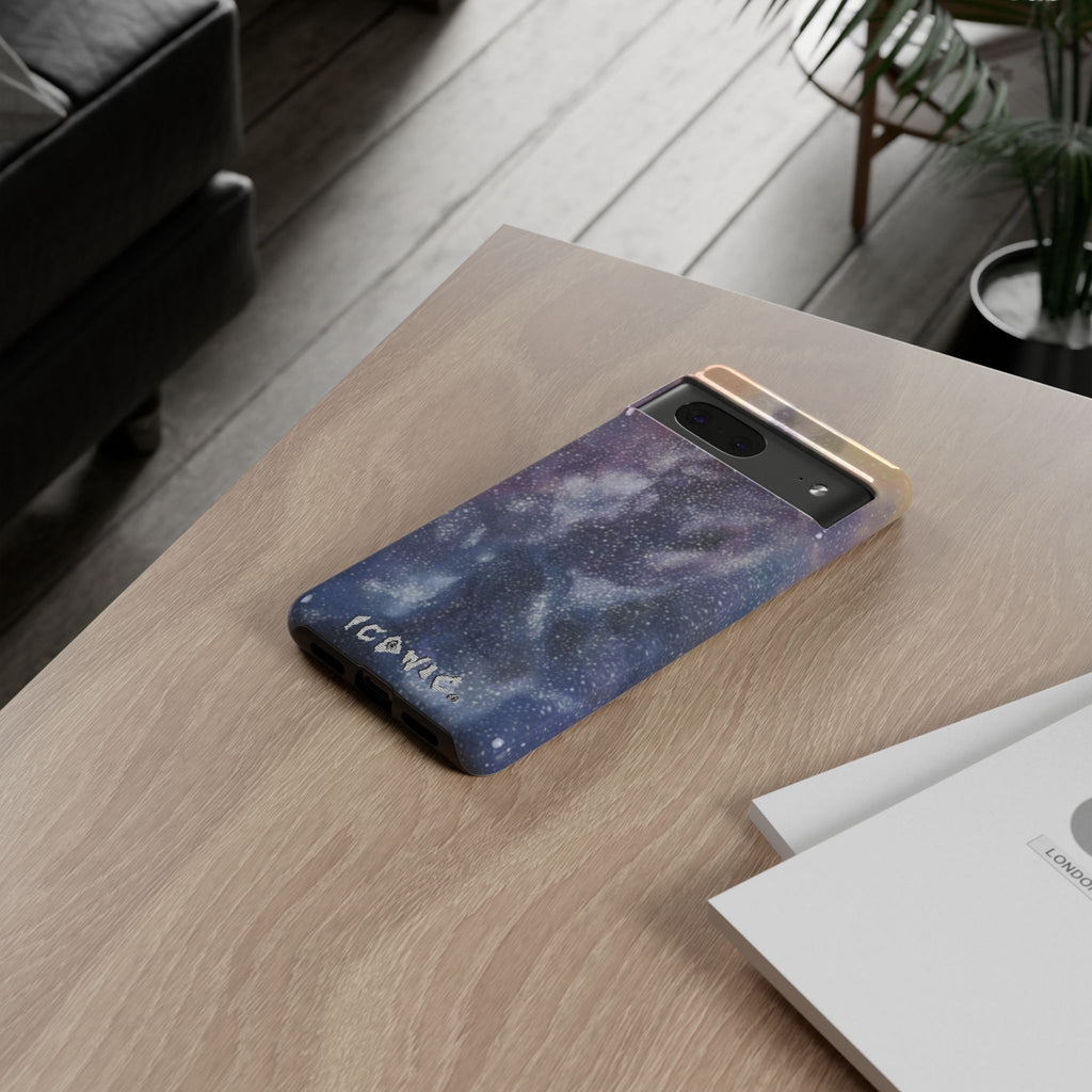 Purple Galaxy Tough Cases