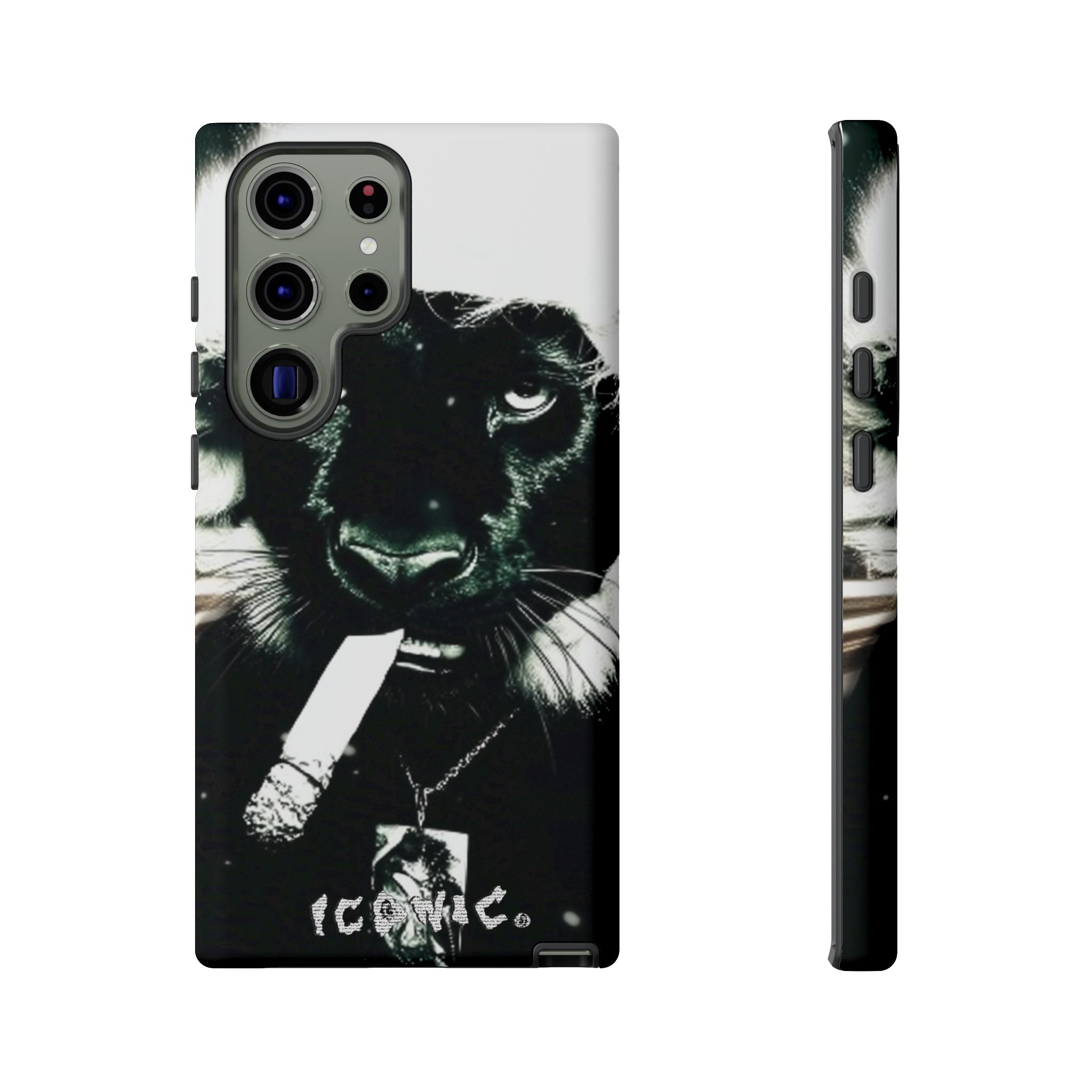 Iconic Animals Blank Panther Tough Cases