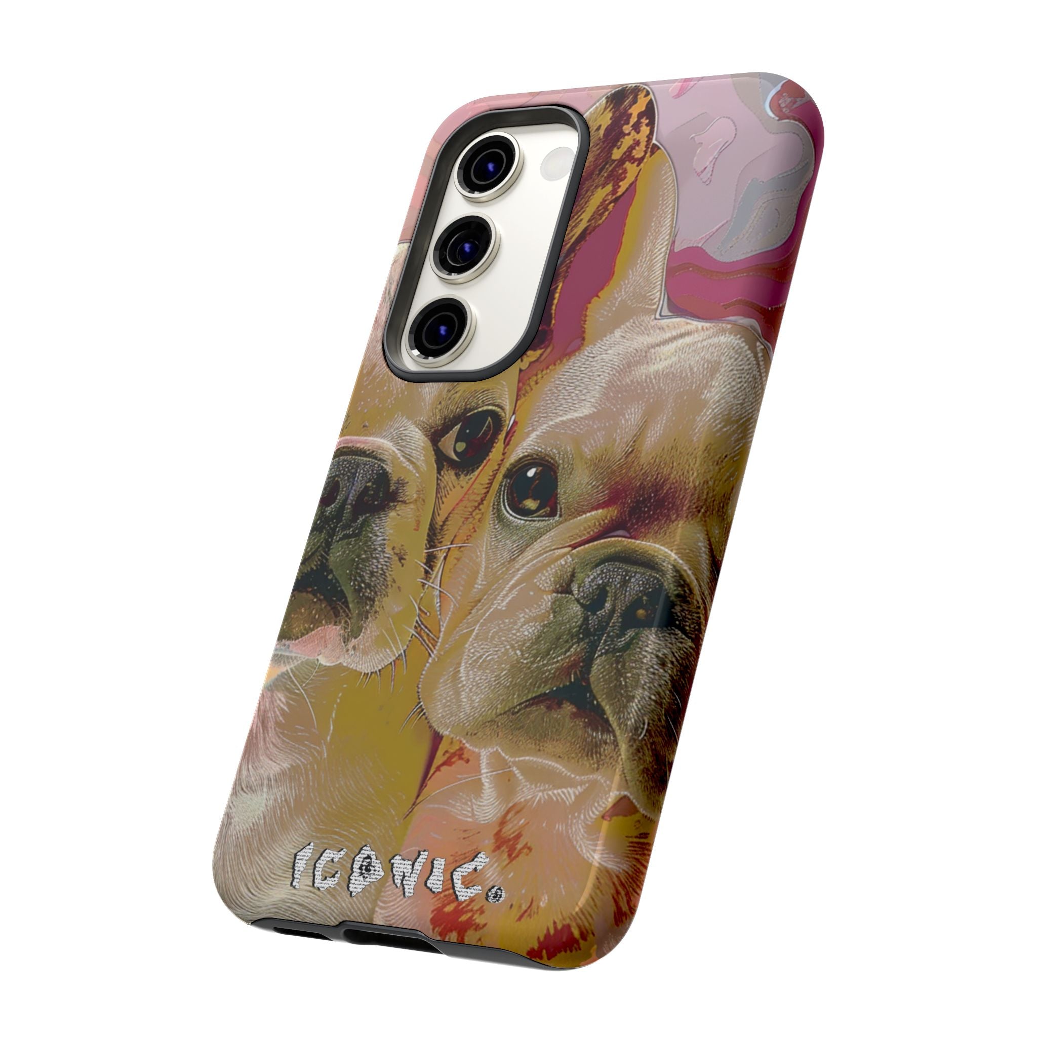 Pink Frenchie Tough Cases