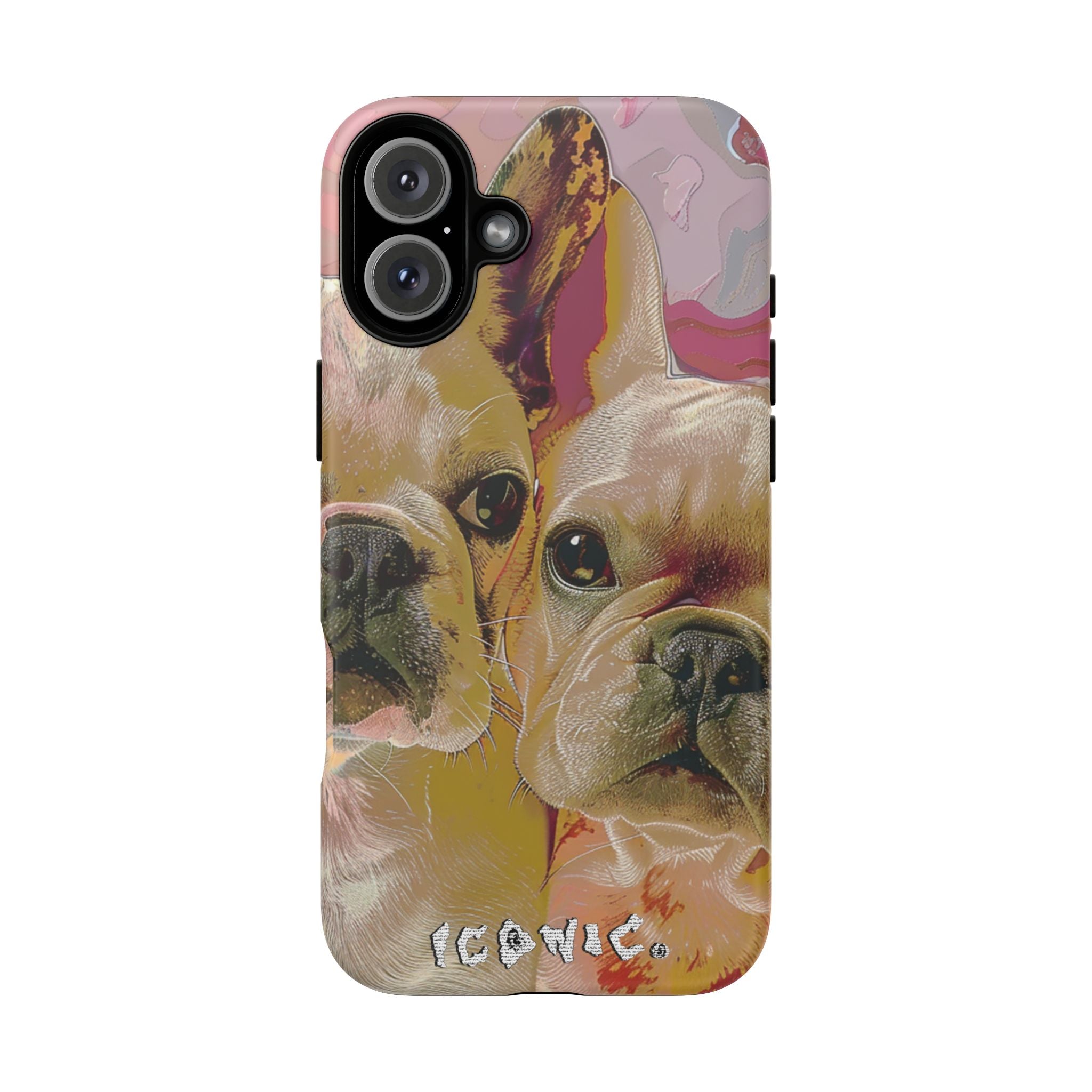 Pink Frenchie Tough Cases