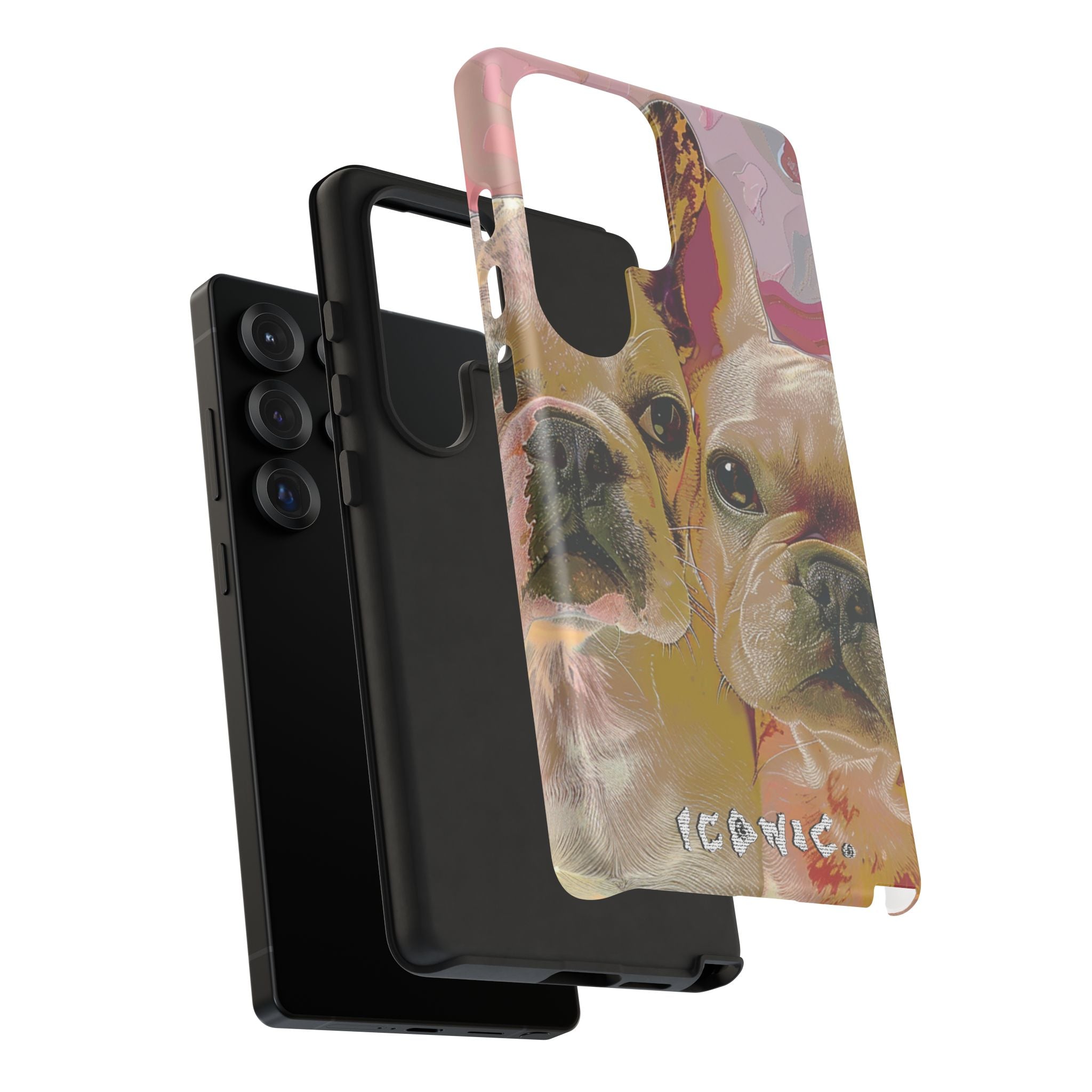 Pink Frenchie Tough Cases
