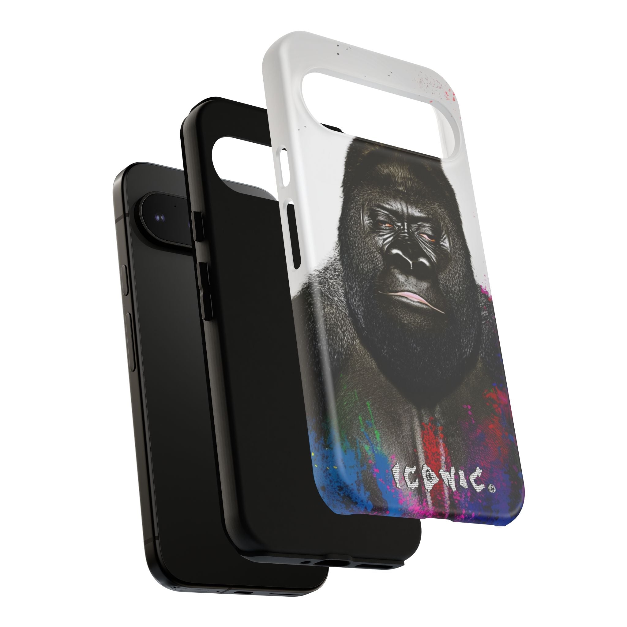 Iconic Animals Silver Back Tough Cases