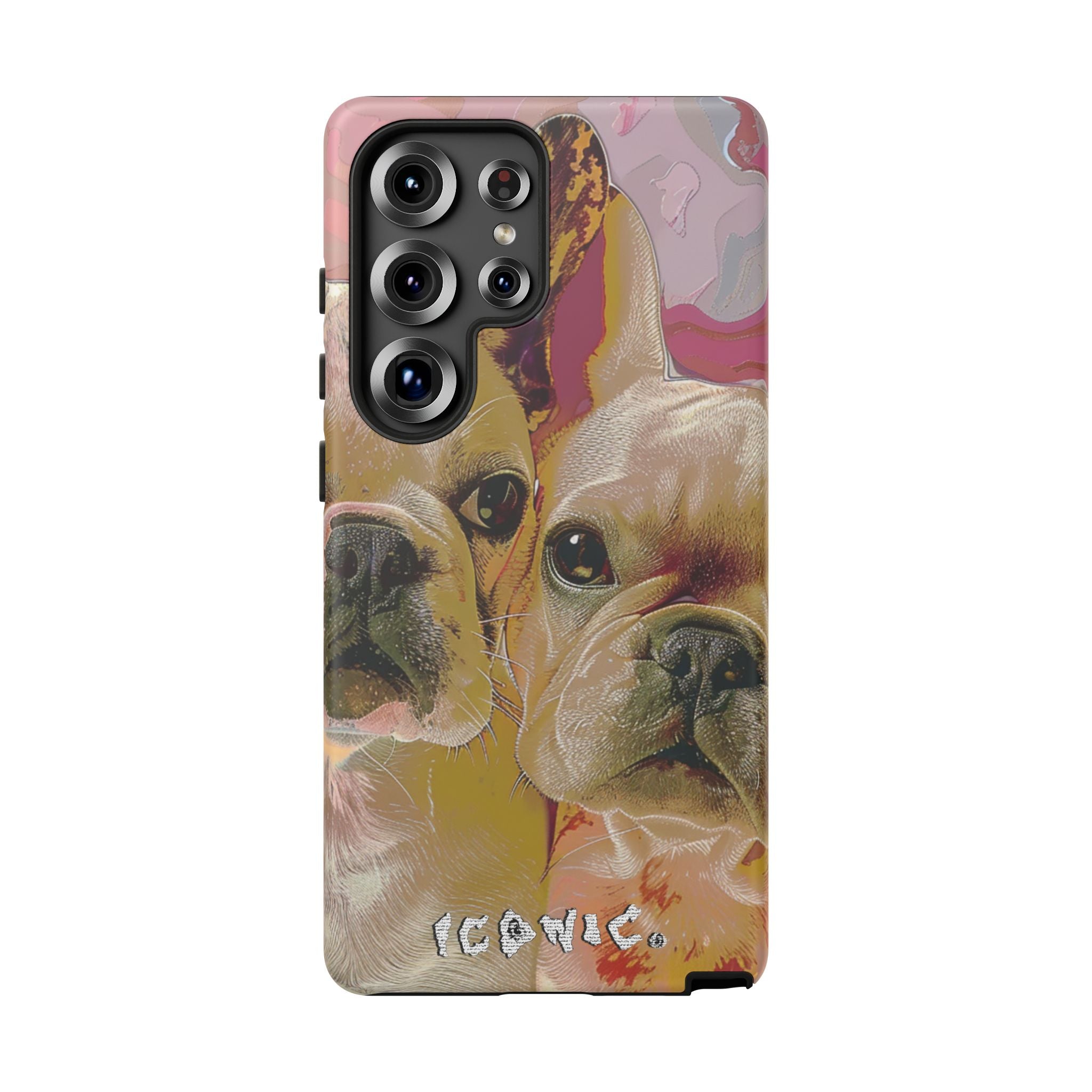 Pink Frenchie Tough Cases