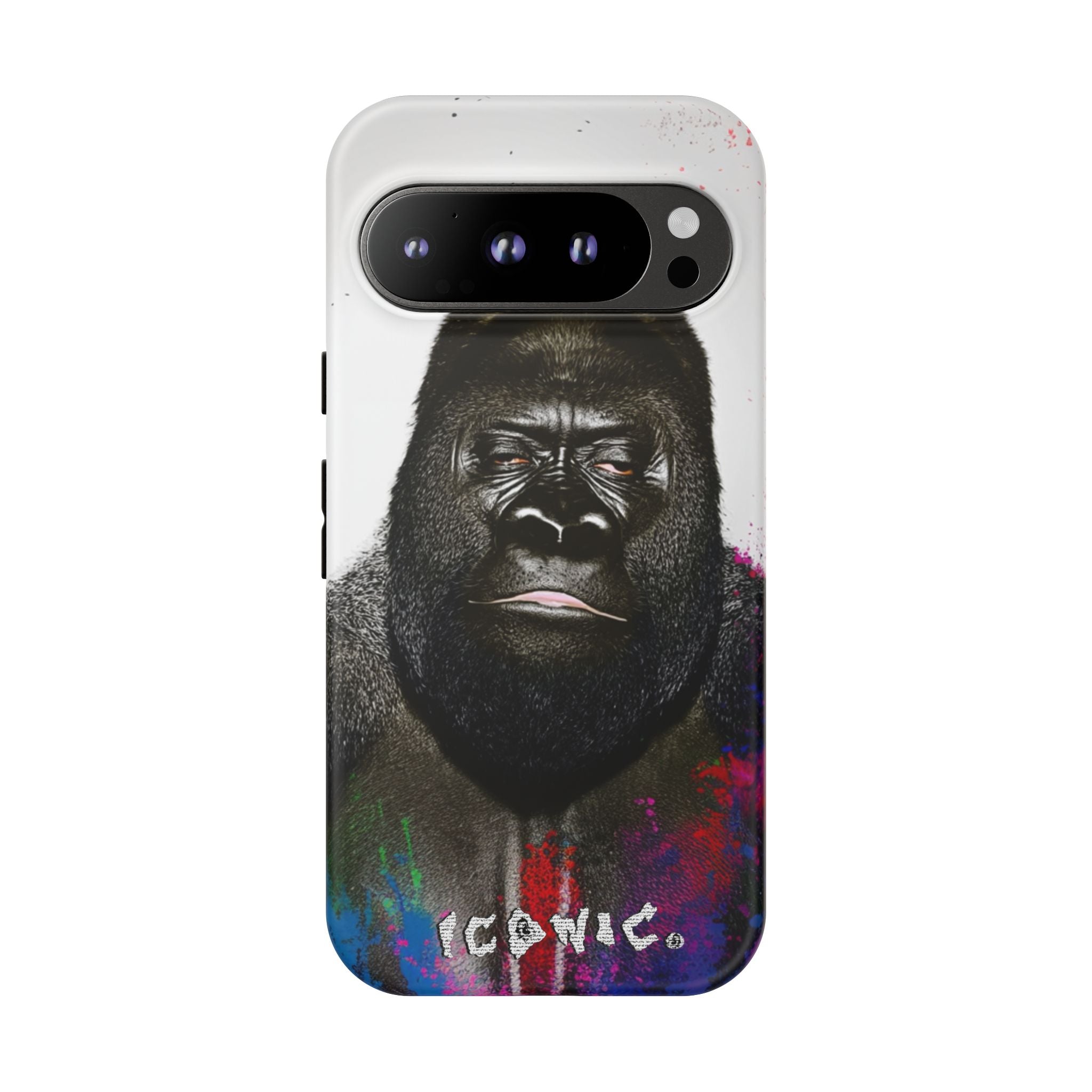 Iconic Animals Silver Back Tough Cases
