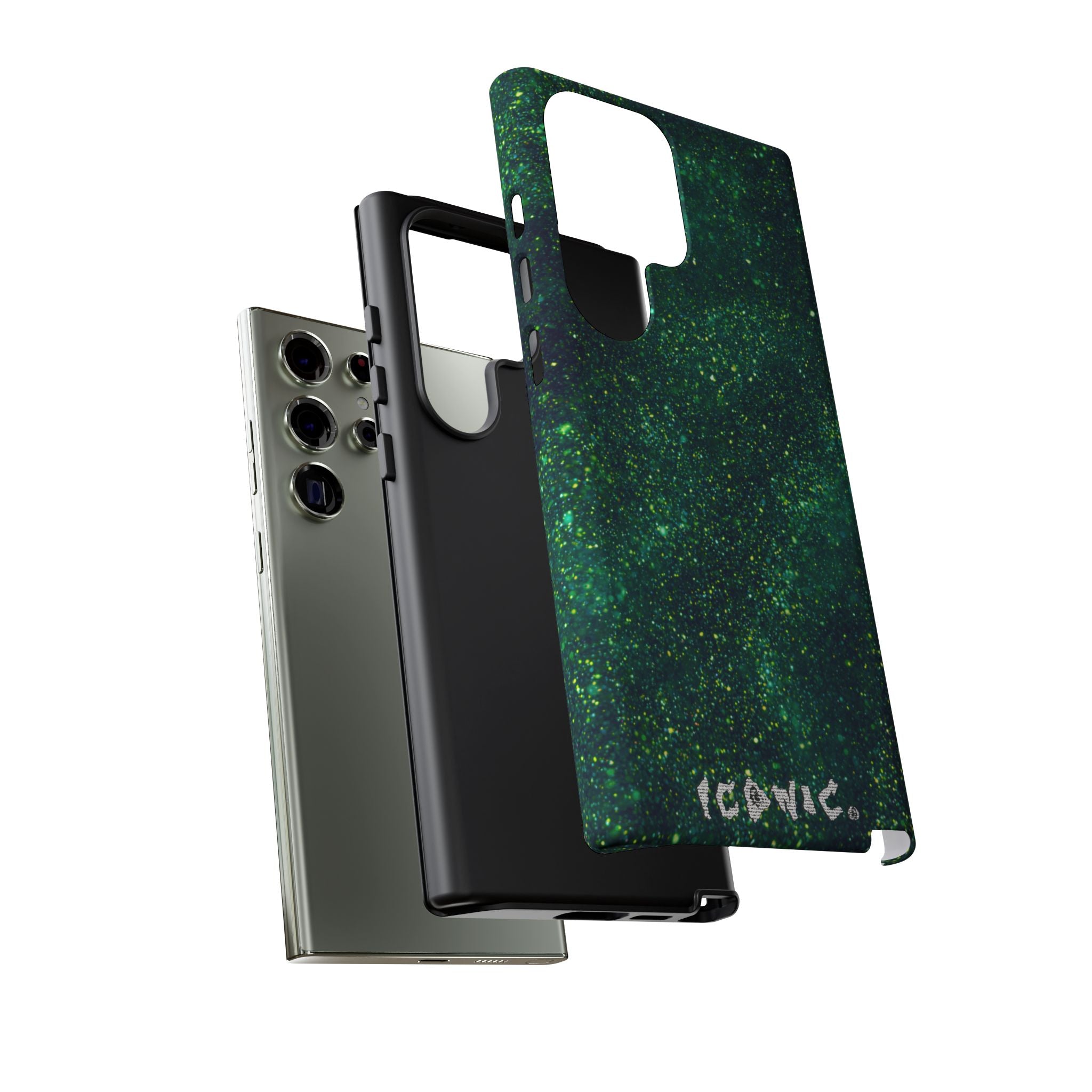 Green Nebula Tough Cases