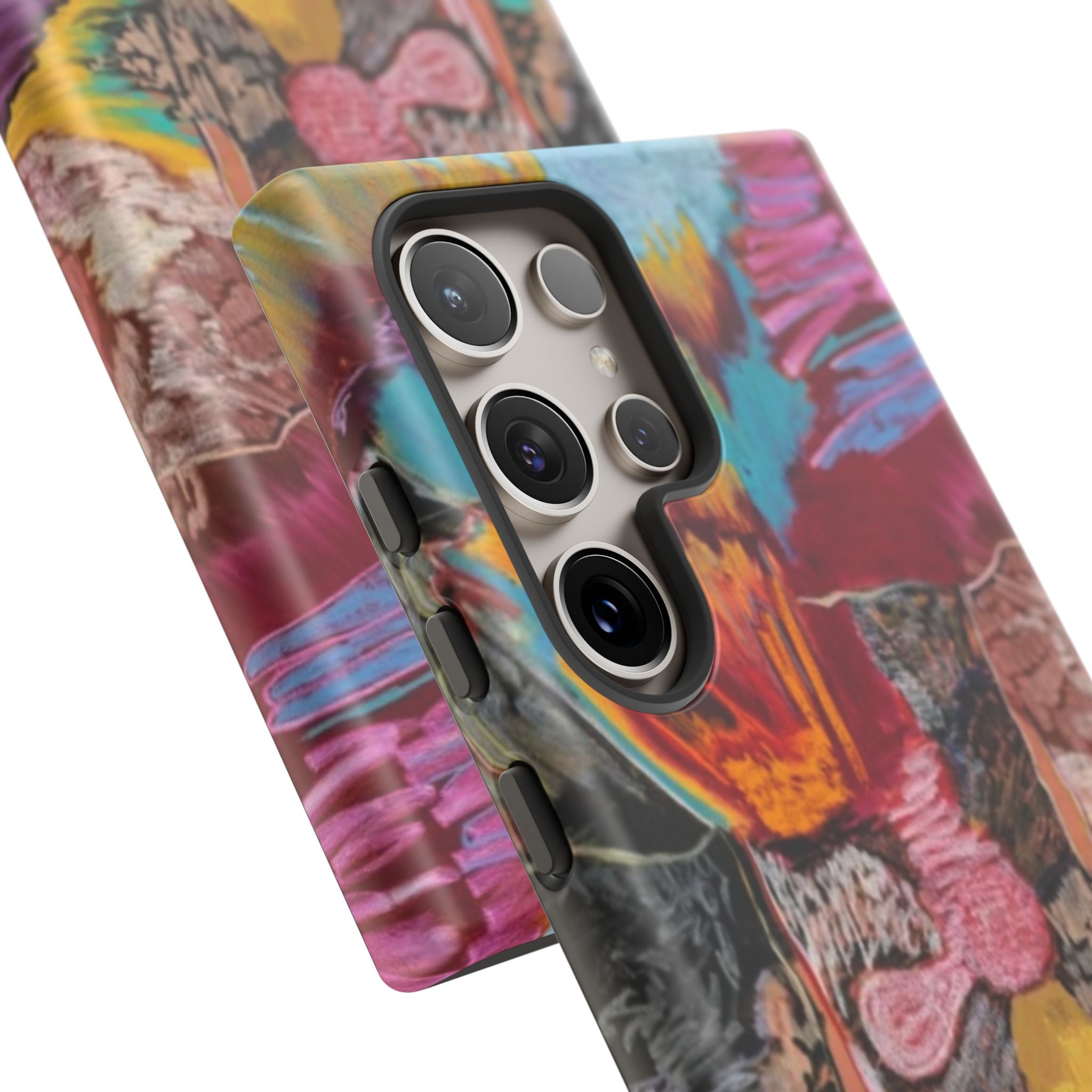 Peacock Vomit Tough Case