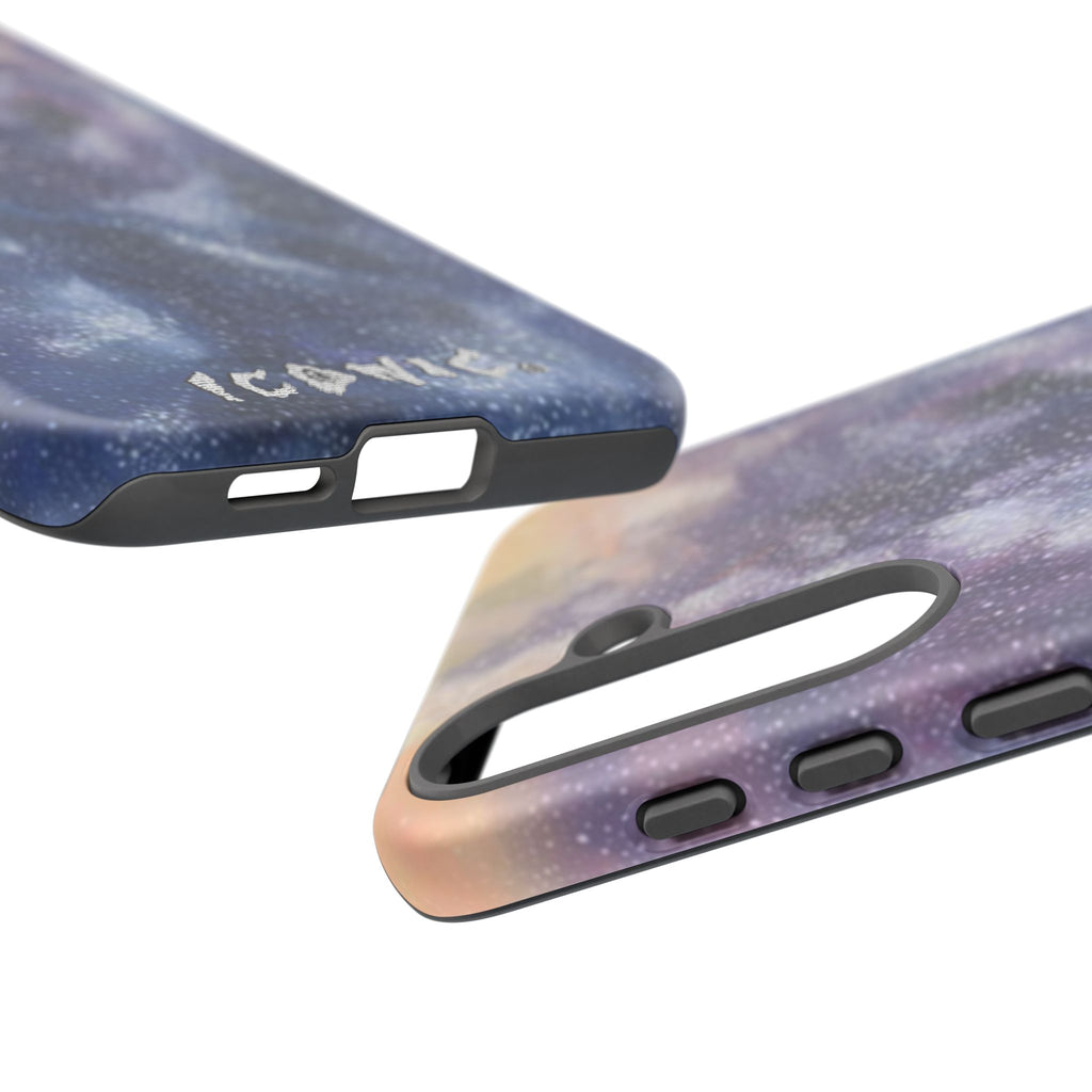 Purple Galaxy Tough Cases