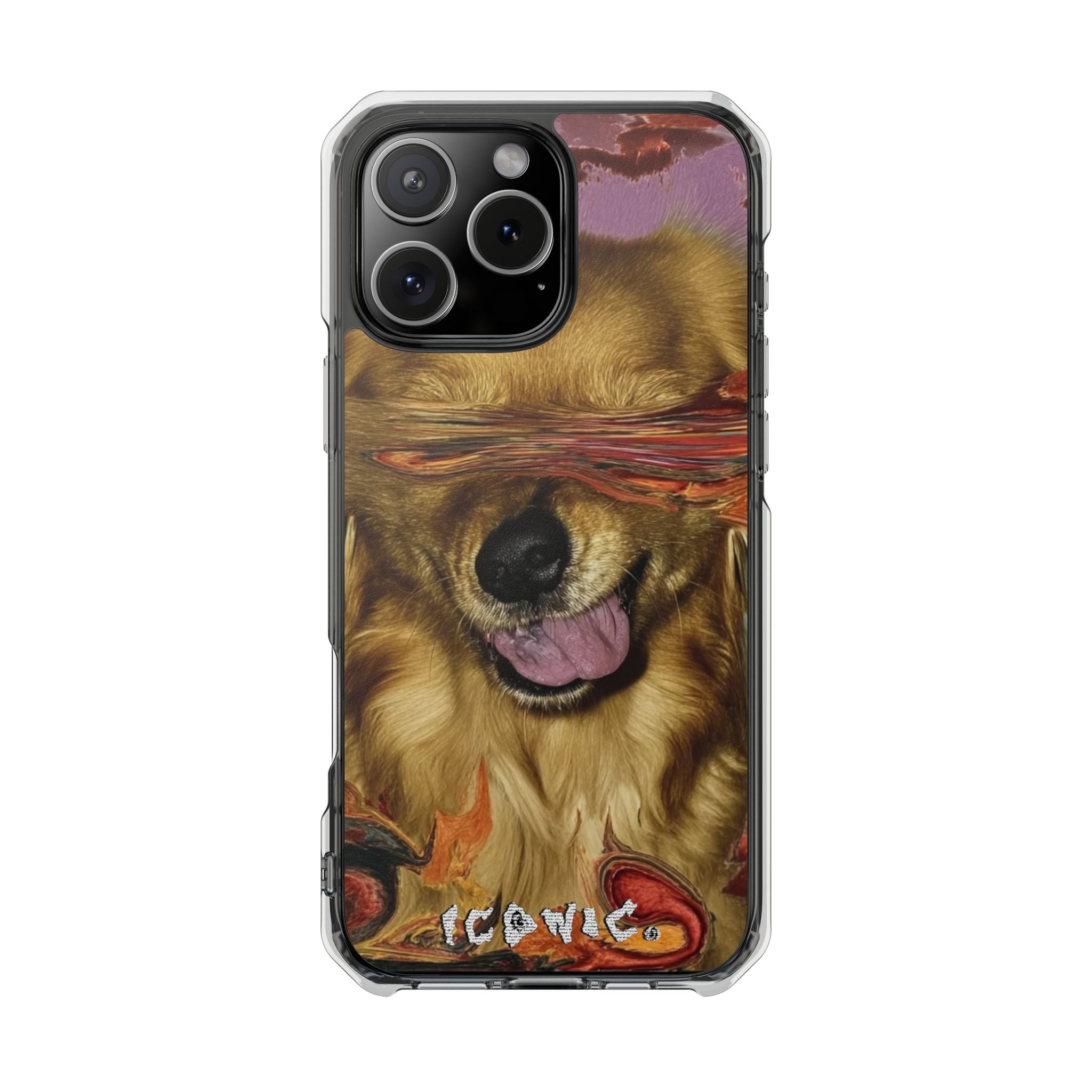 Iconic Animals Golden Retriever Magsafe Impact Cases