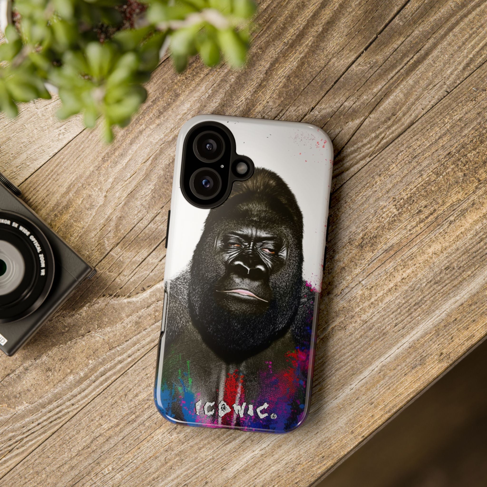 Iconic Animals Silver Back Tough Cases
