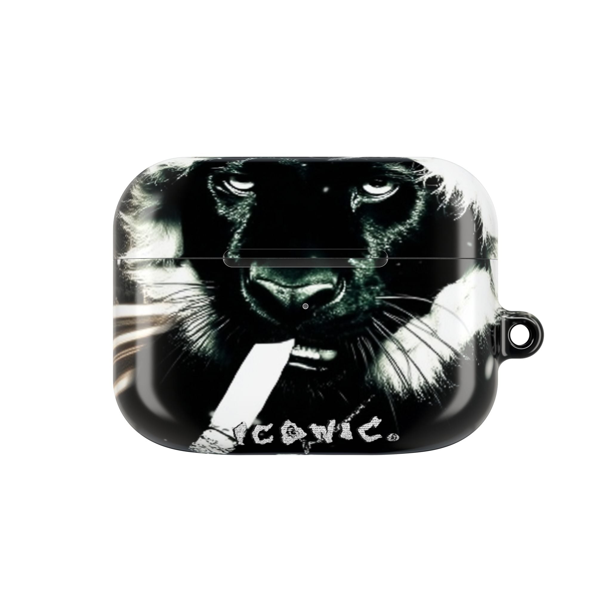 Iconic Animals Black Panther AirPods Case