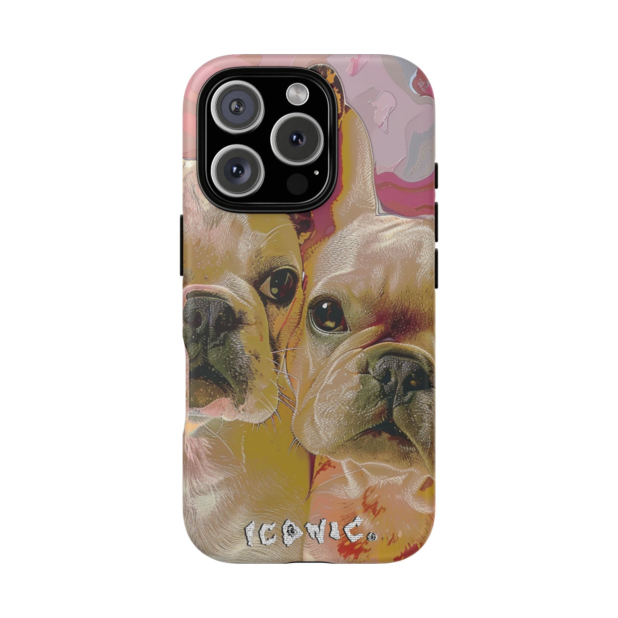 Pink Frenchie Tough Cases